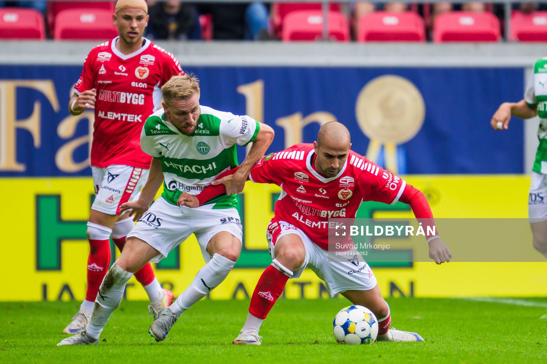 Västerås Jonathan Ring och Kalmars Saba Mamatsashvili