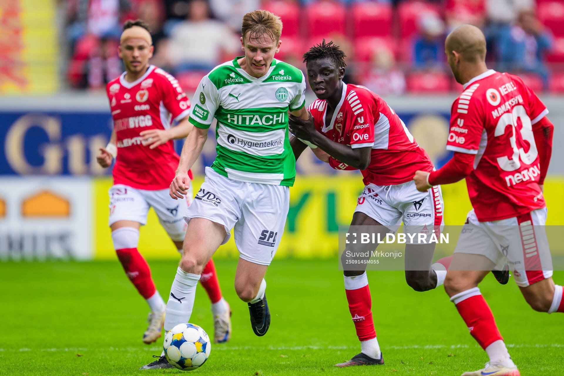 Västerås Karl Gunnarsson och Kalmars Gibril Sosseh