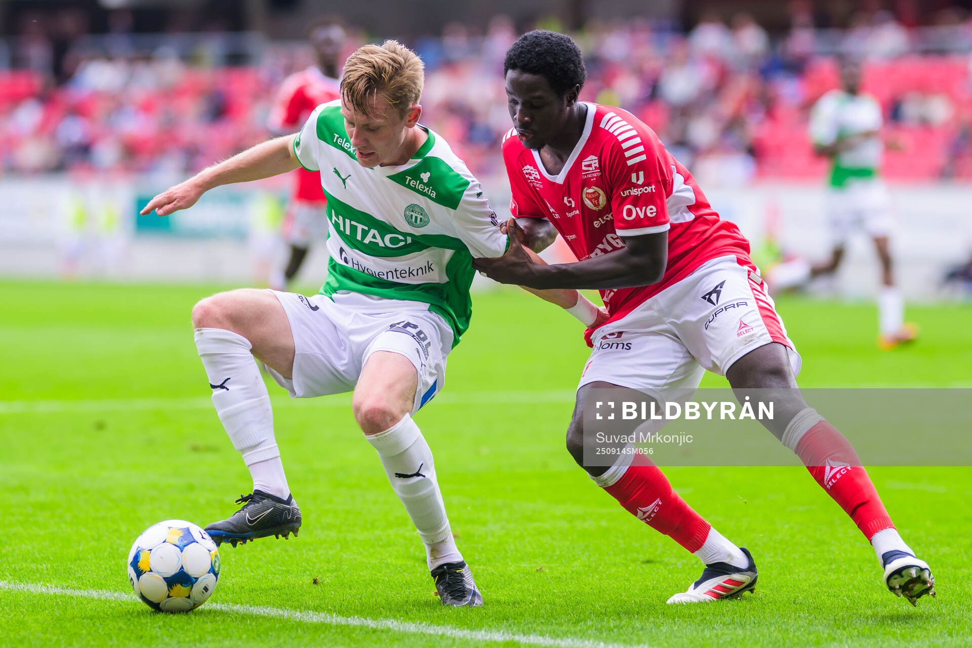 Västerås Karl Gunnarsson och Kalmars Aboubacar Keita