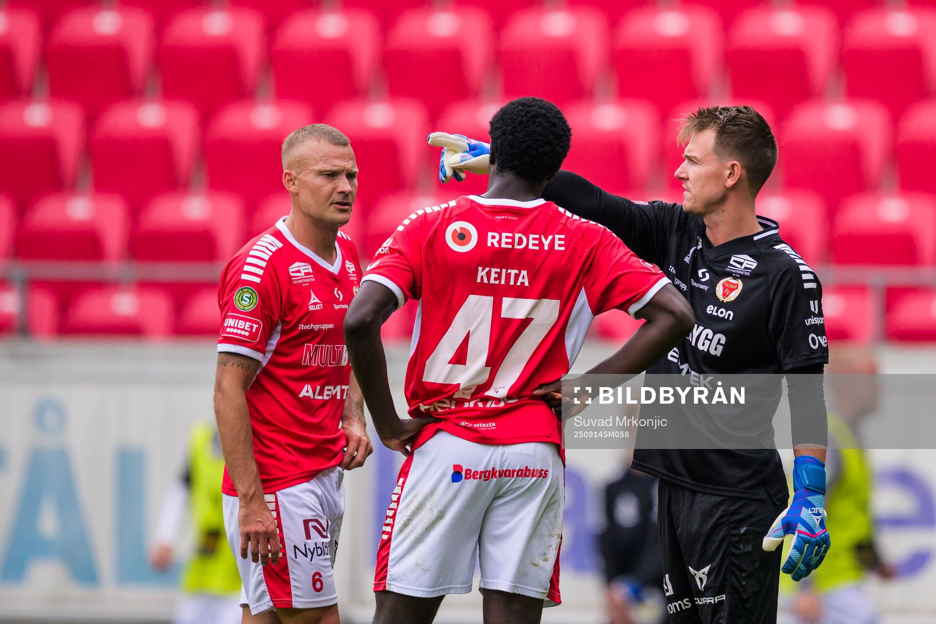 Kalmars Rasmus Sjöstedt, Aboubacar Keita och målvakt