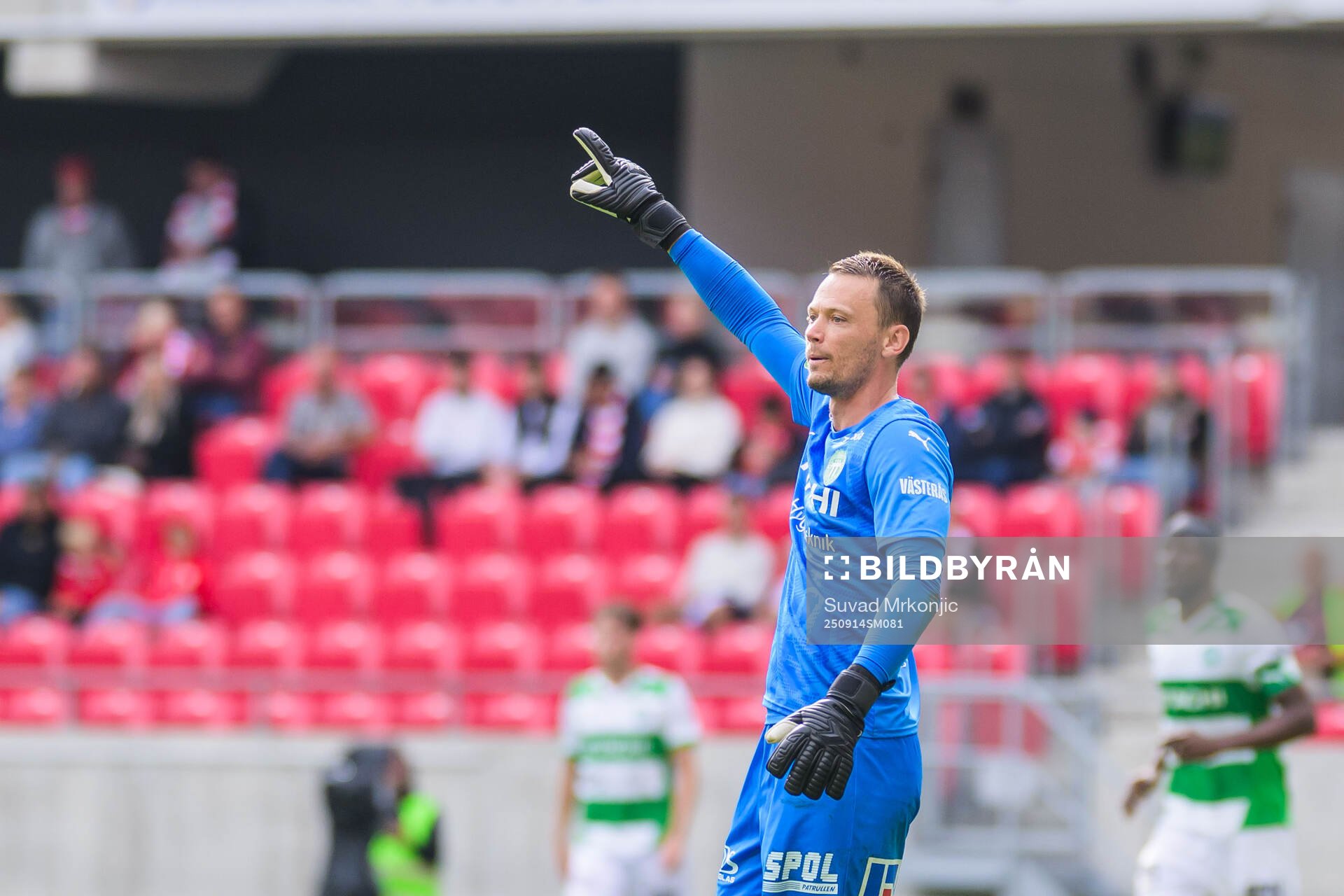 Västerås målvakt Anton Fagerström