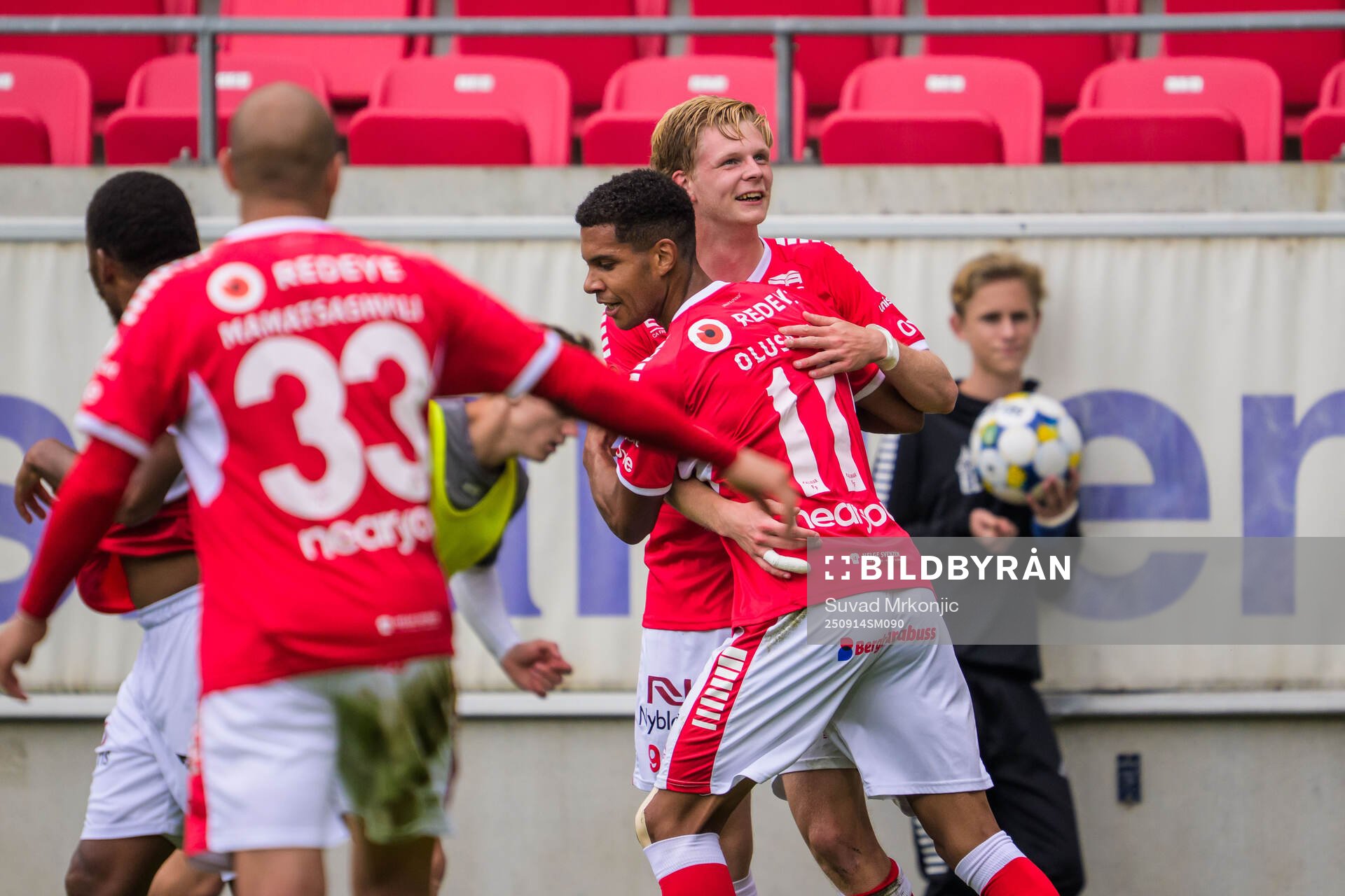 Kalmars Malcolm Stolt jublar