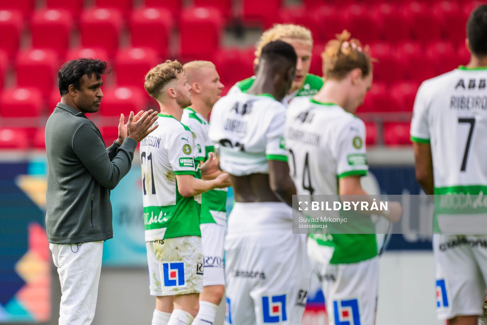Västerås tränare Kalle Karlsson deppar