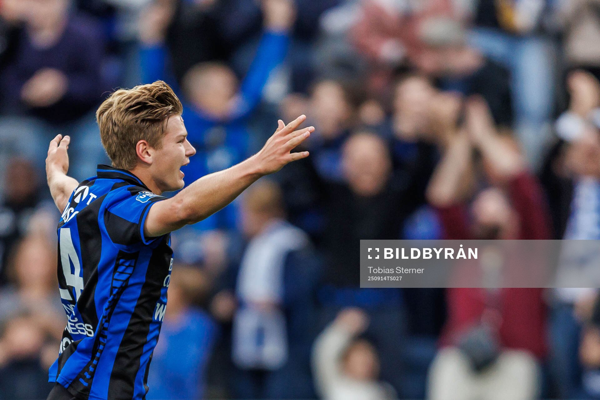Sirius Victor Svensson jublar