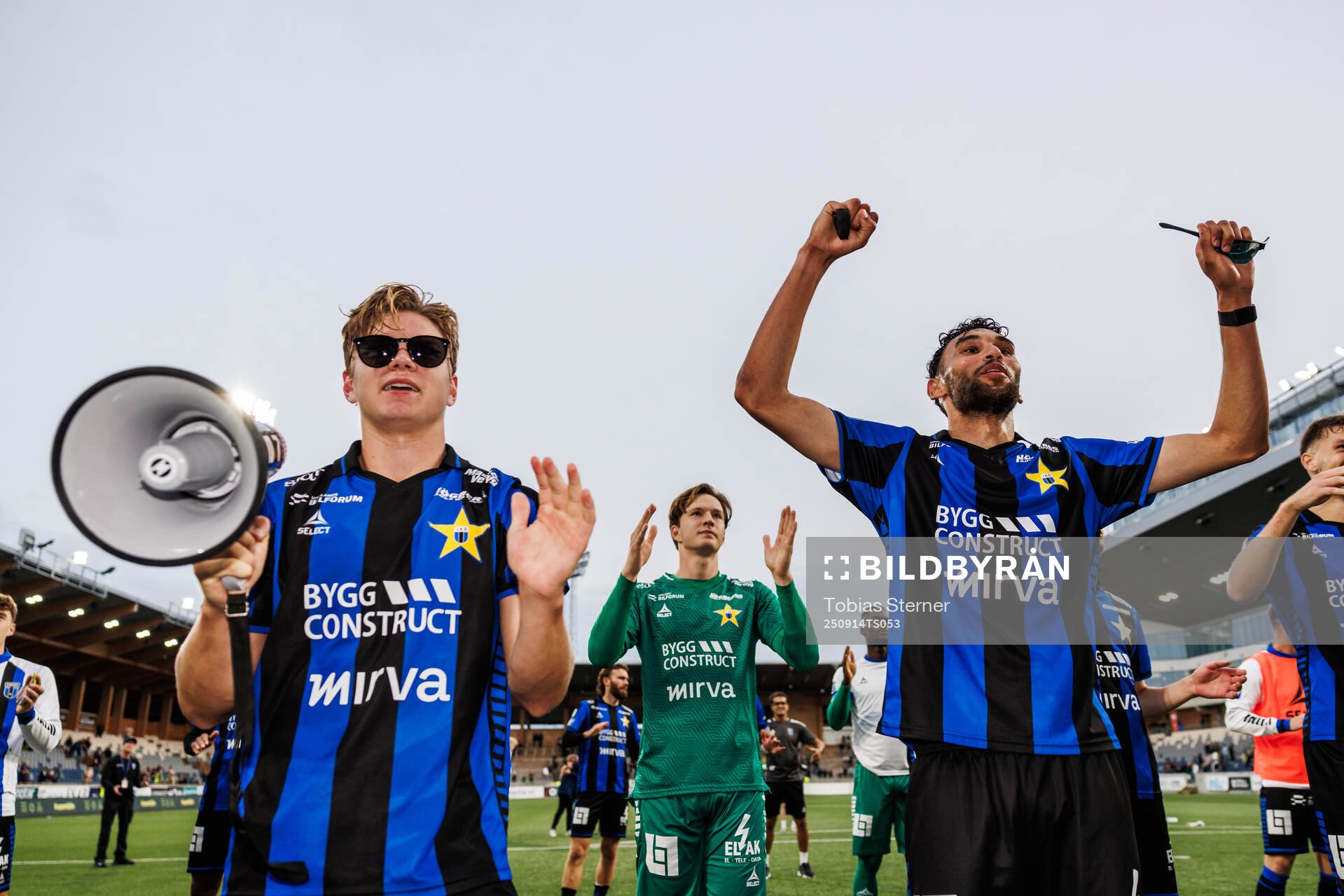 Sirius Victor Svensson, målvakt David Celic och Joakim