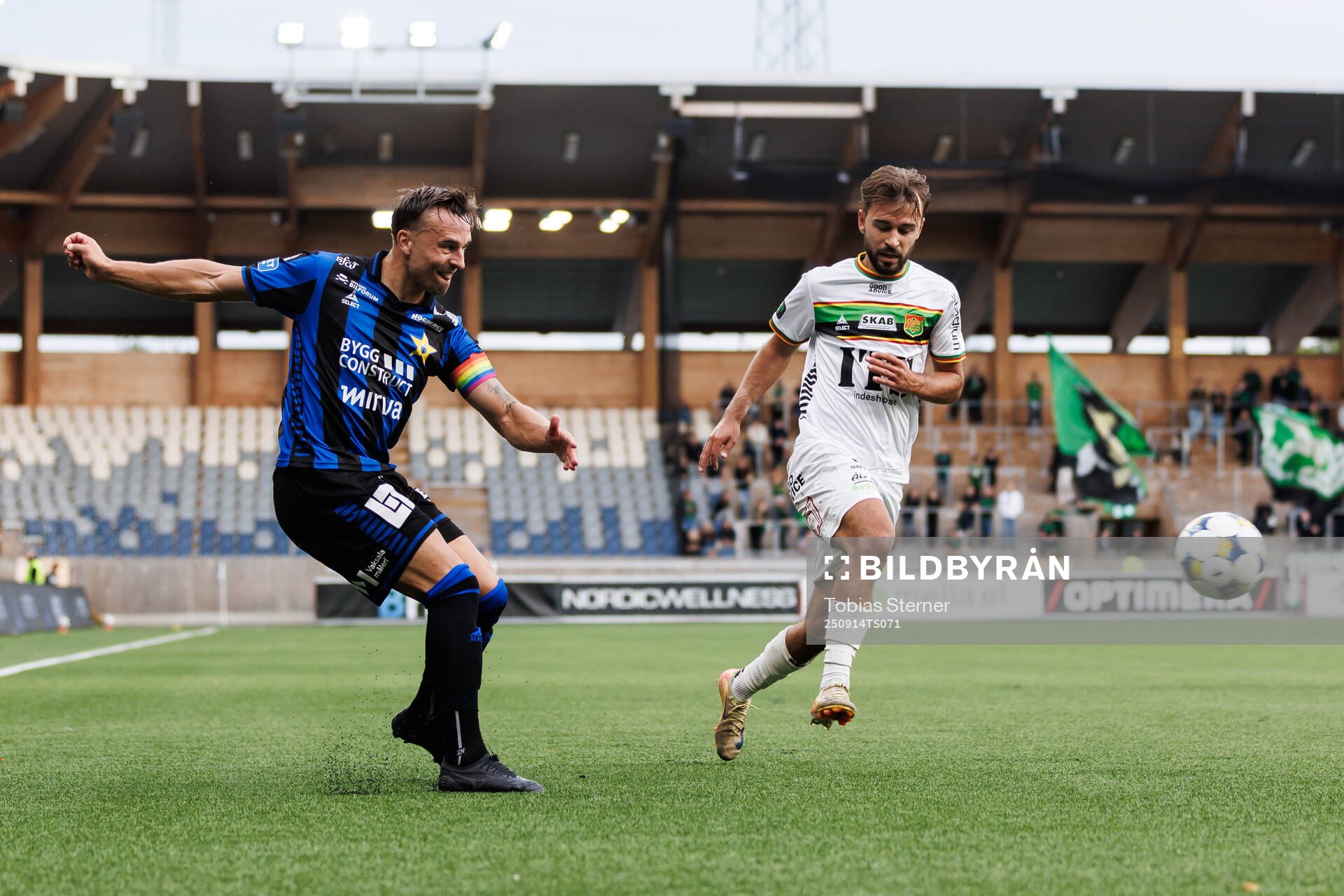 Sirius Henrik Rönnlöf Castegren och GAIS Edvin Becirovic