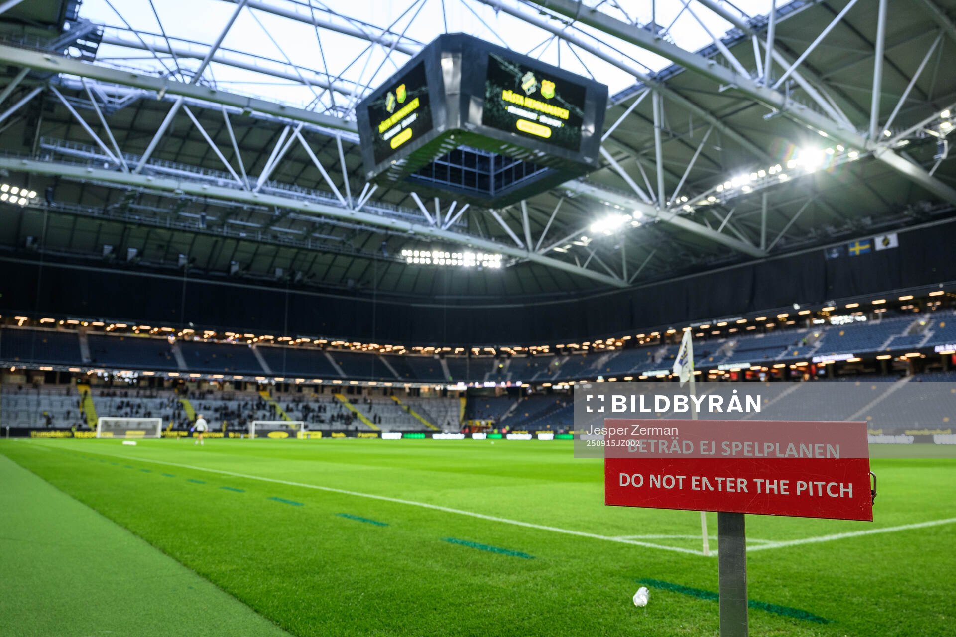Interiör vy av Strawberry arena
