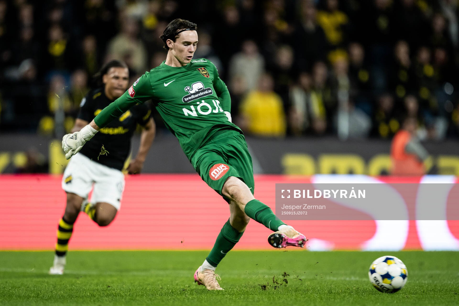 Brommapojkarnas målvakt Leo Cavallius
