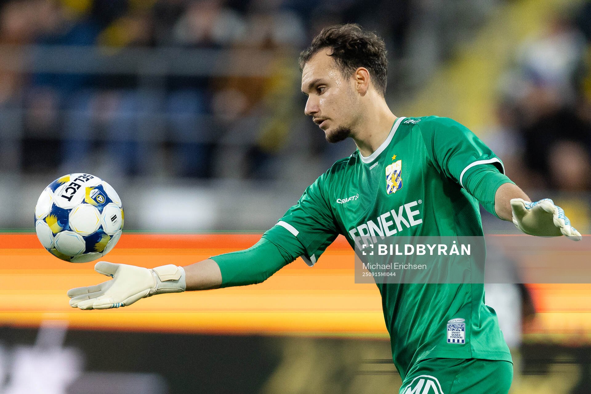 IFK Göteborgs målvakt Elis Bishesari