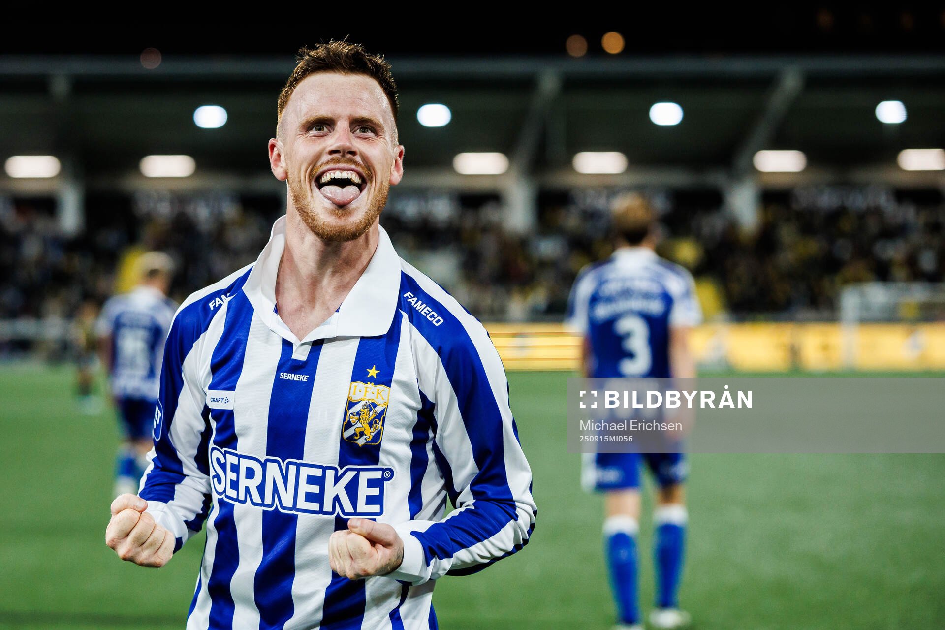 IFK Göteborgs Tobias Heintz jublar