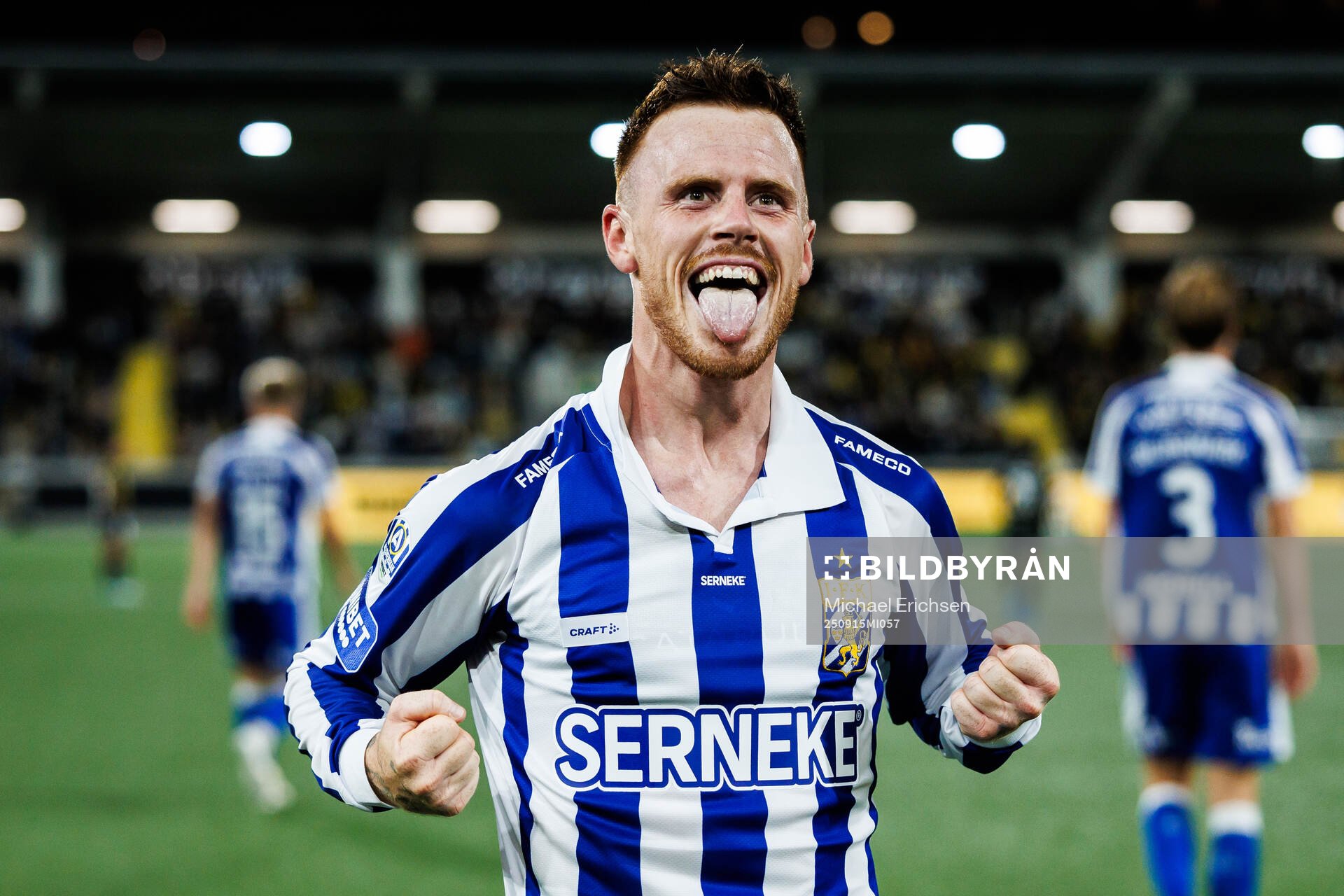 IFK Göteborgs Tobias Heintz jublar