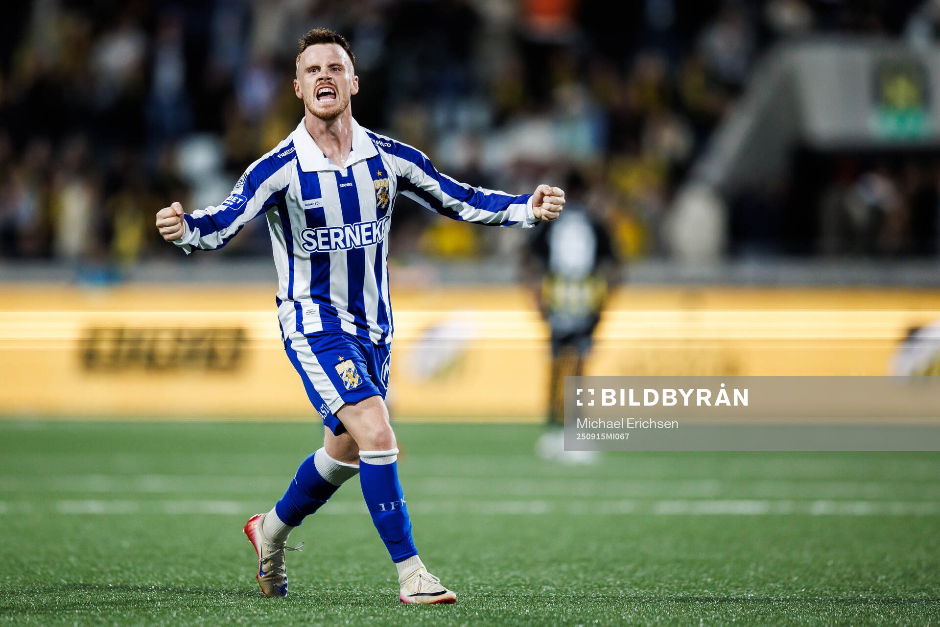 IFK Göteborgs Tobias Heintz jublar