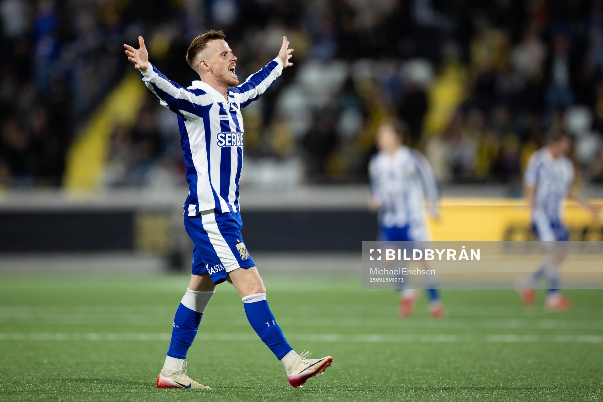 IFK Göteborgs Tobias Heintz jublar