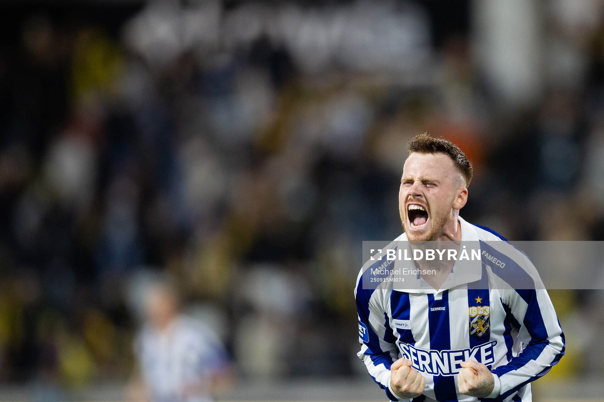 IFK Göteborgs Tobias Heintz jublar