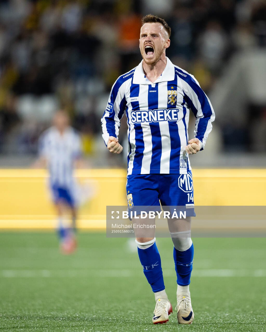 IFK Göteborgs Tobias Heintz jublar