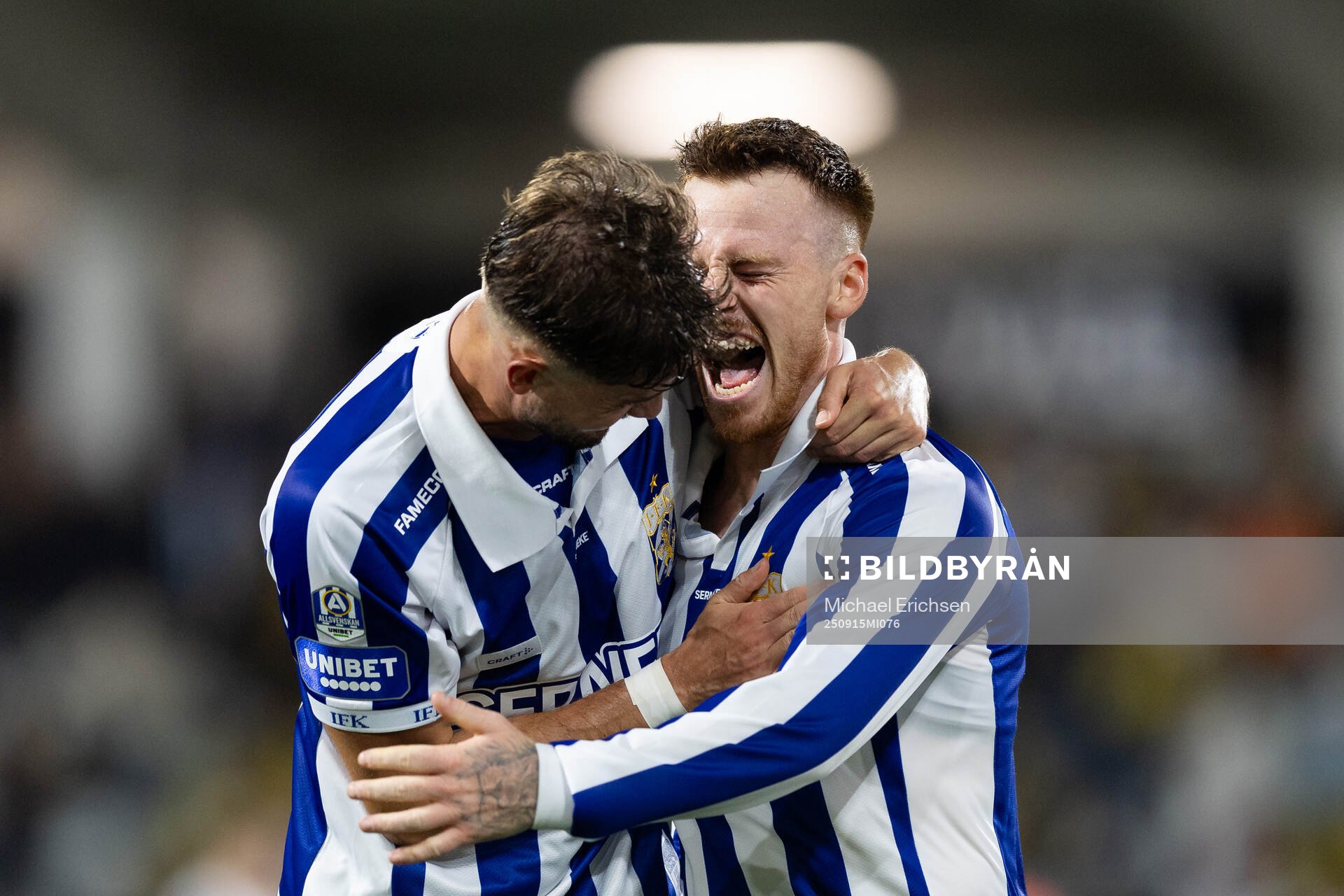 IFK Göteborgs Ramon Pascal Lundqvist och Tobias Heintz