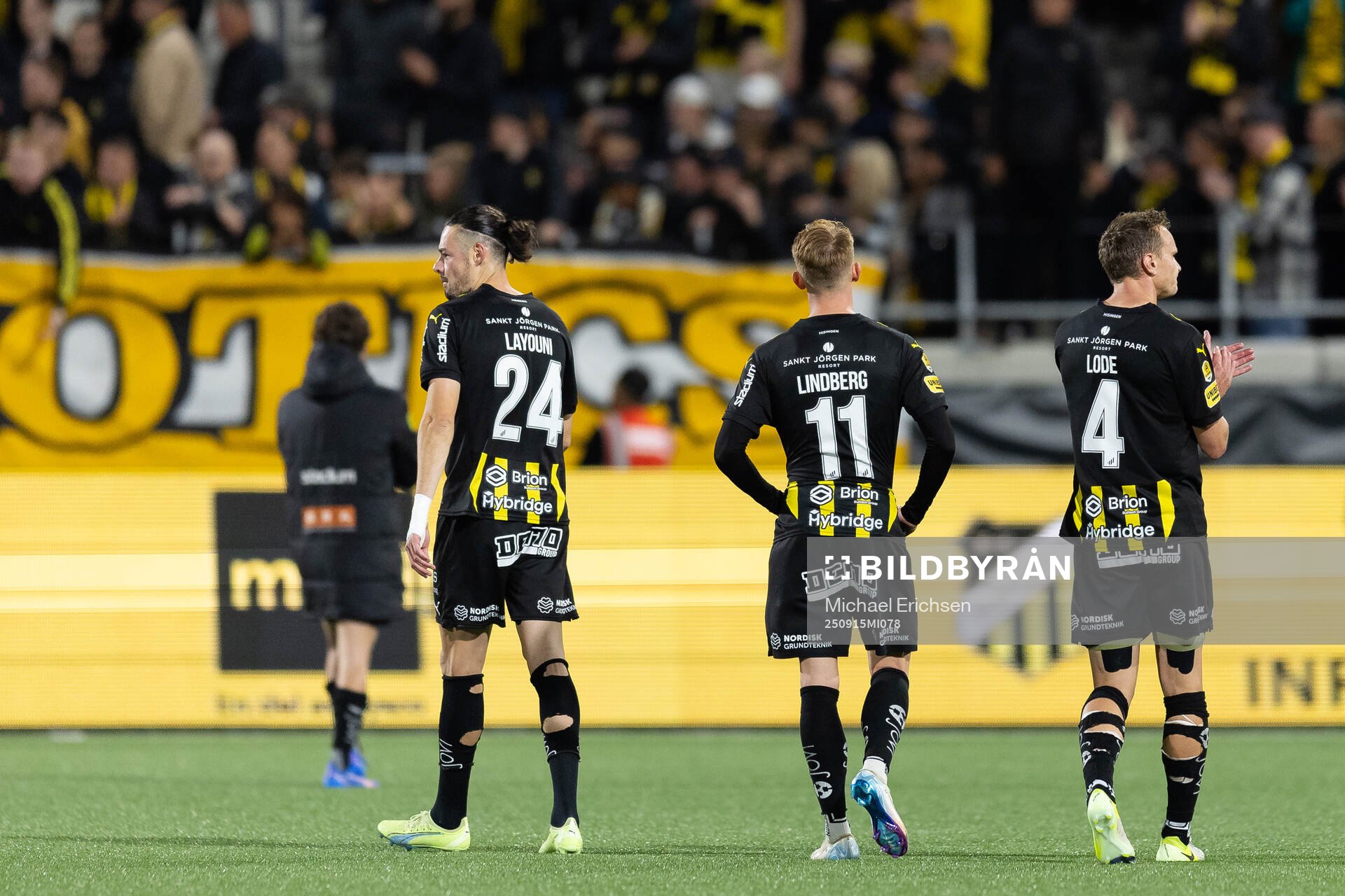 Häckens Amor Layouni, Marius Lode och Julius Lindberg
