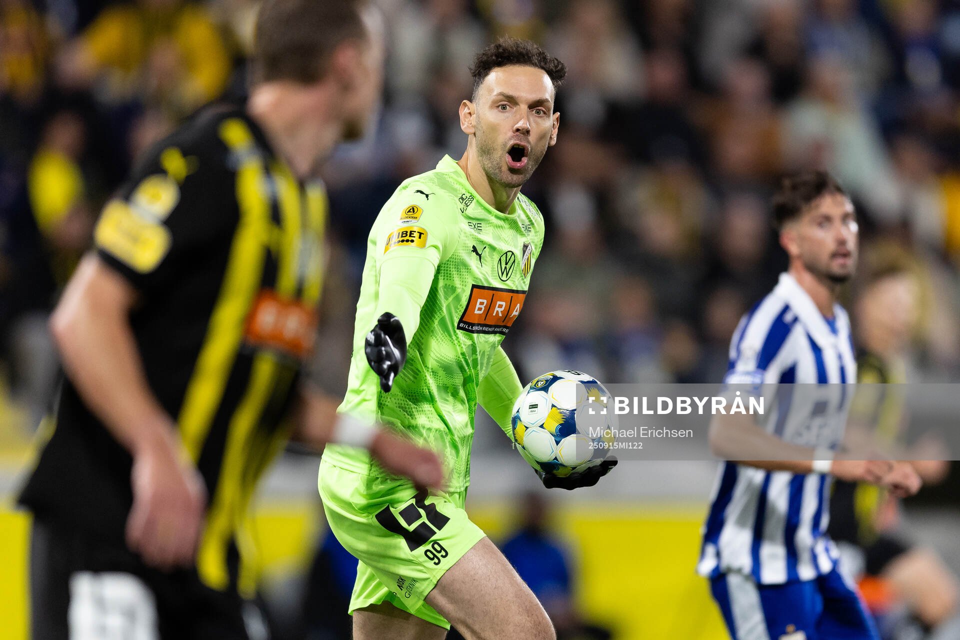 Häckens målvakt Etrit Berisha