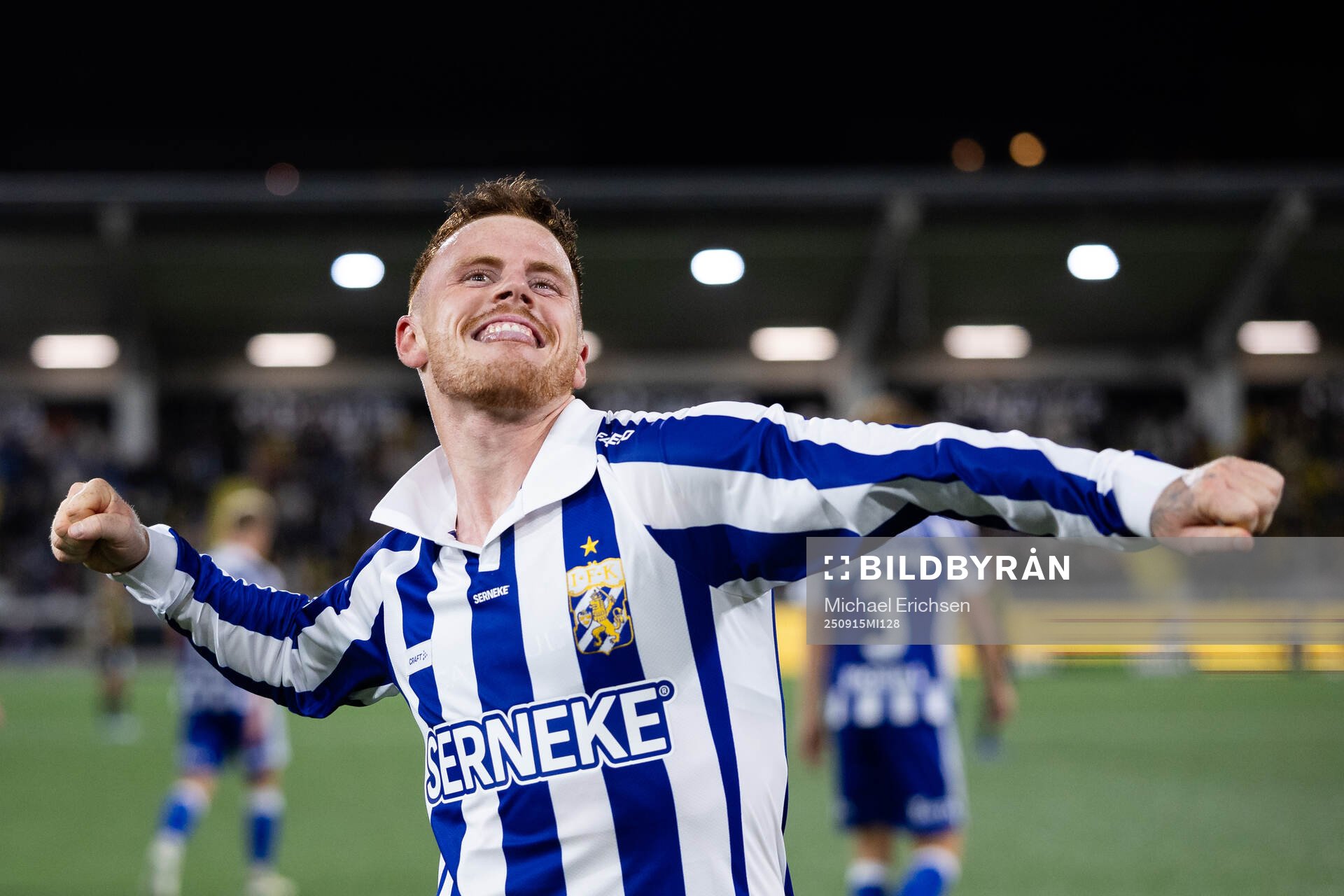 IFK Göteborgs Tobias Heintz jublar