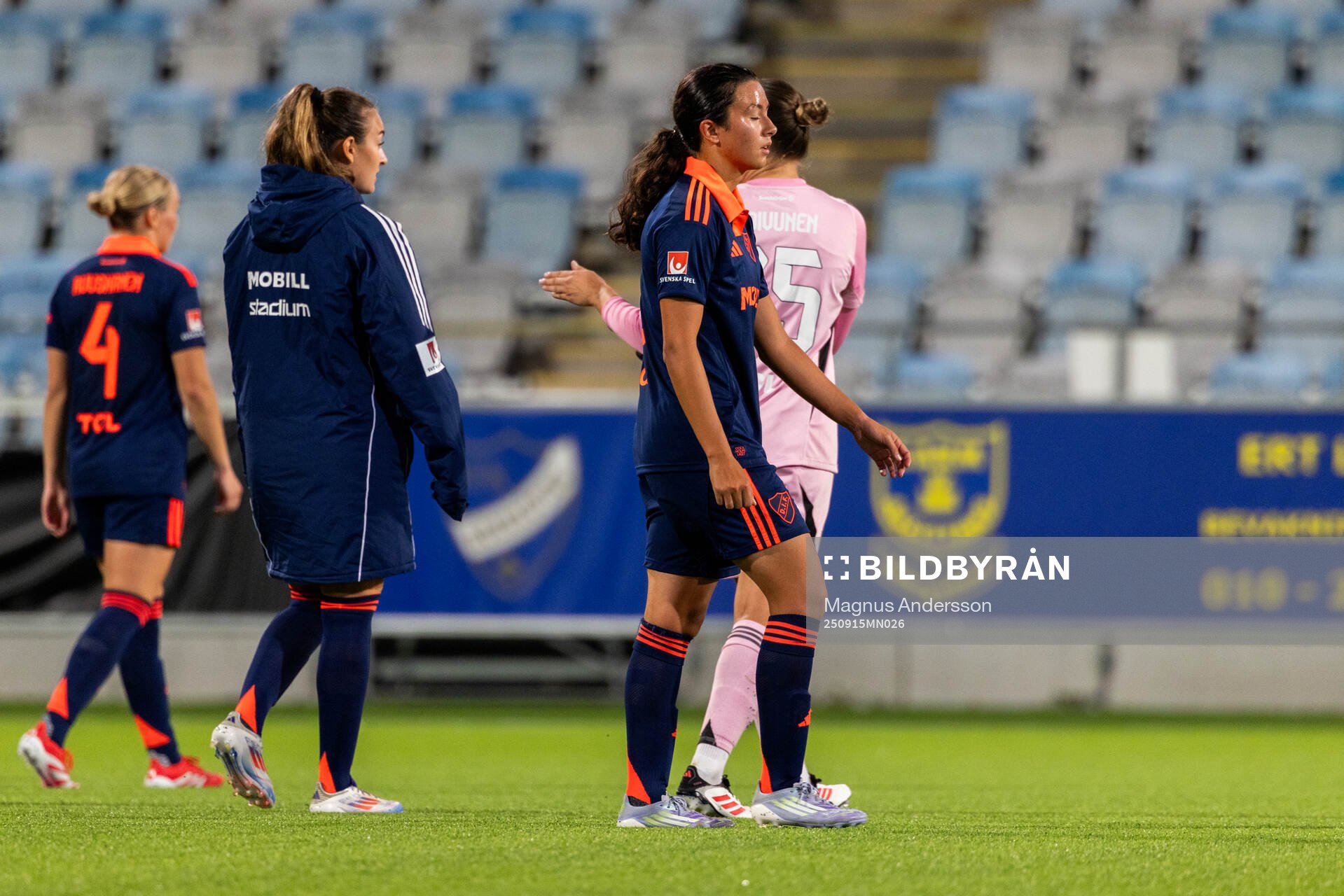 Djurgårdens Annika Svensson deppar