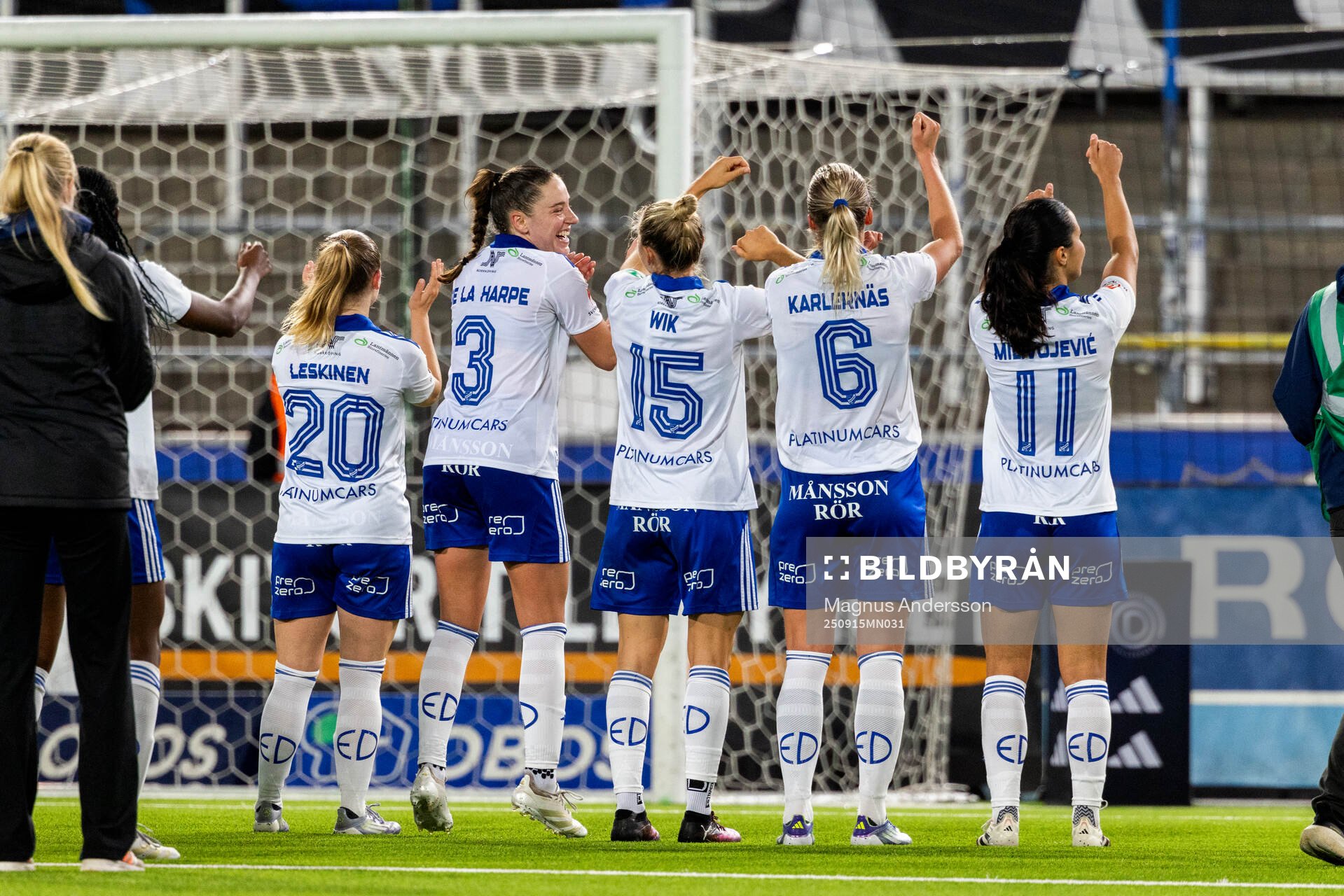 IFK Norrköpings Dana Leskinen, Deborah-Anne De la Harpe,