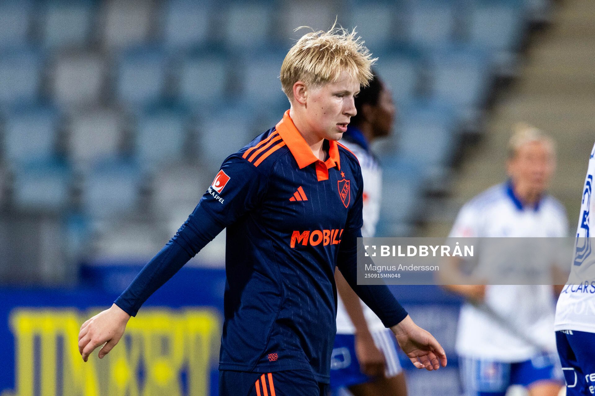 Djurgårdens Olivia Ulenius deppar