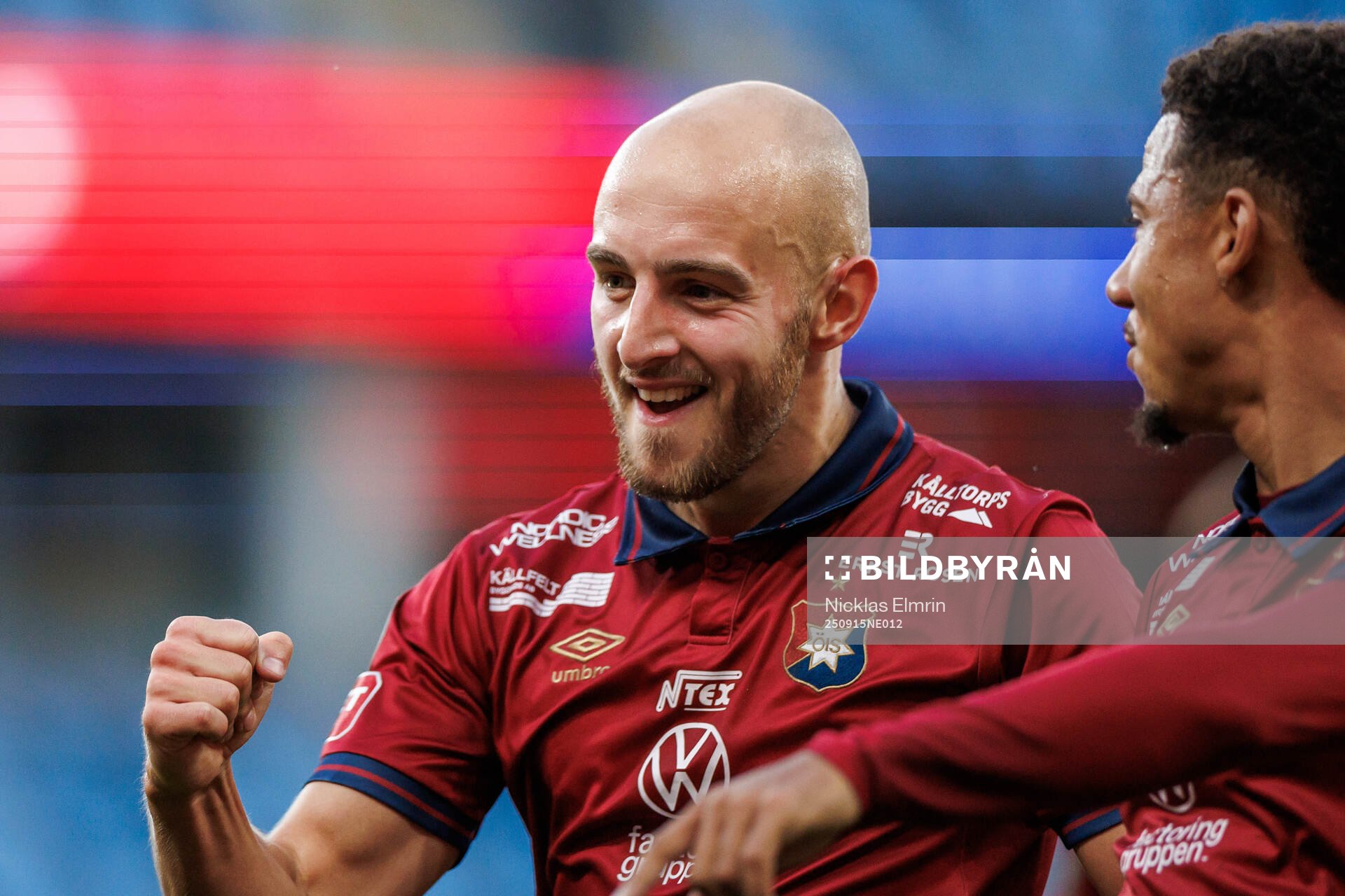 Örgrytes Amel Mujanic jublar