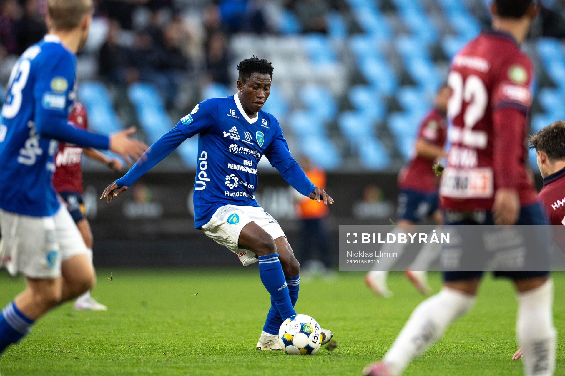 Umeå FCs Yiriyon Gideon Yaw