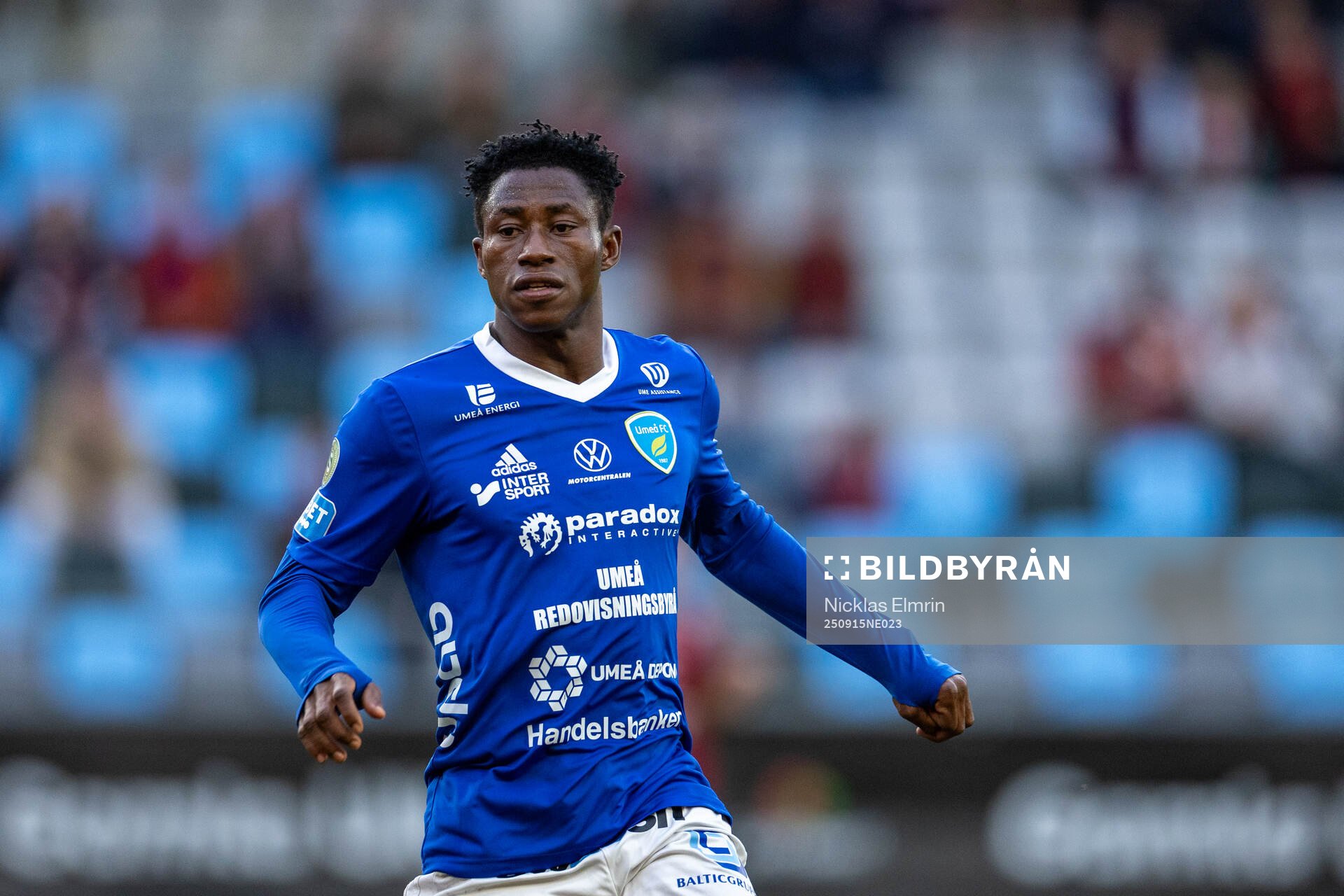 Umeå FCs Yiriyon Gideon Yaw