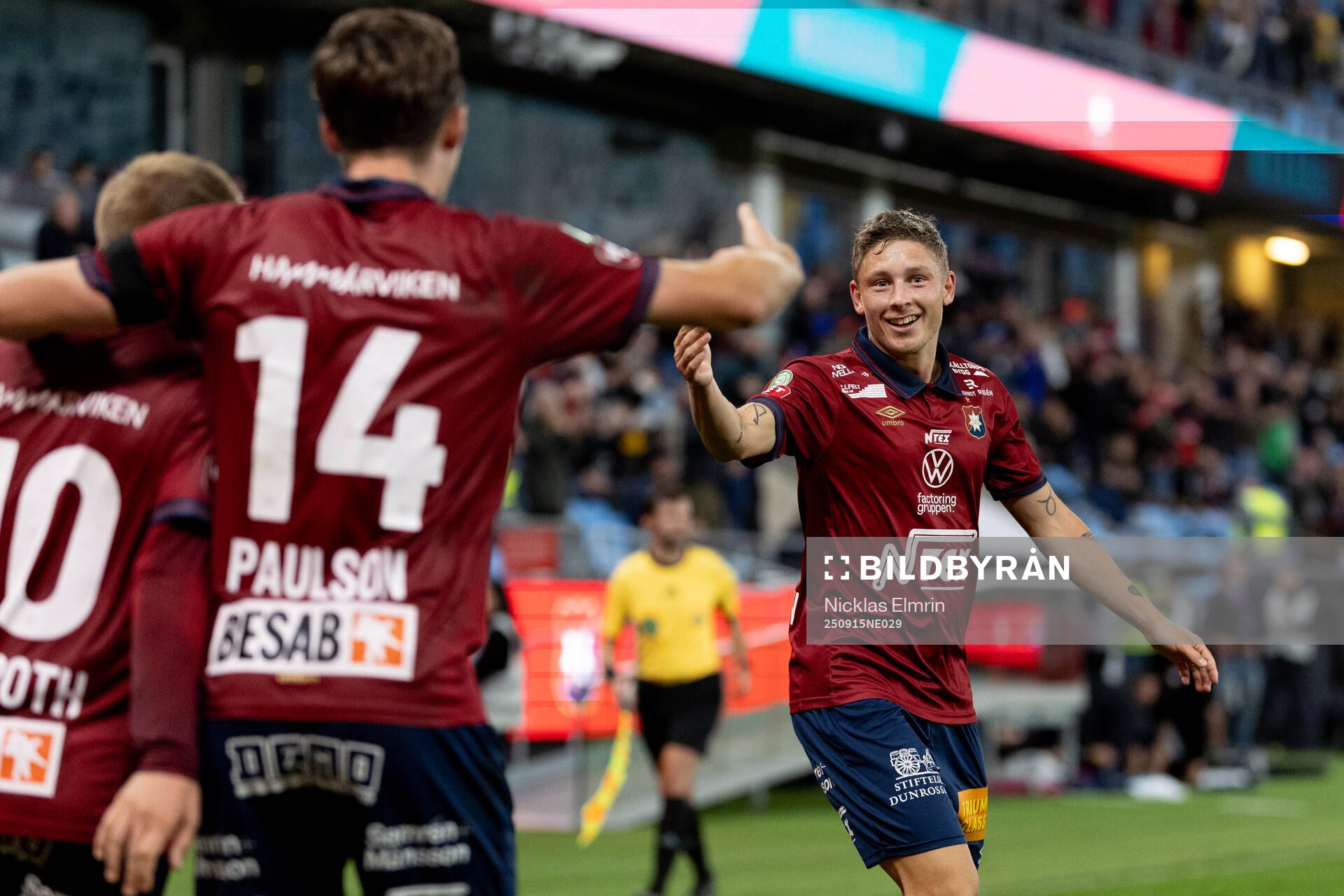 Örgrytes Anton Andreasson jublar