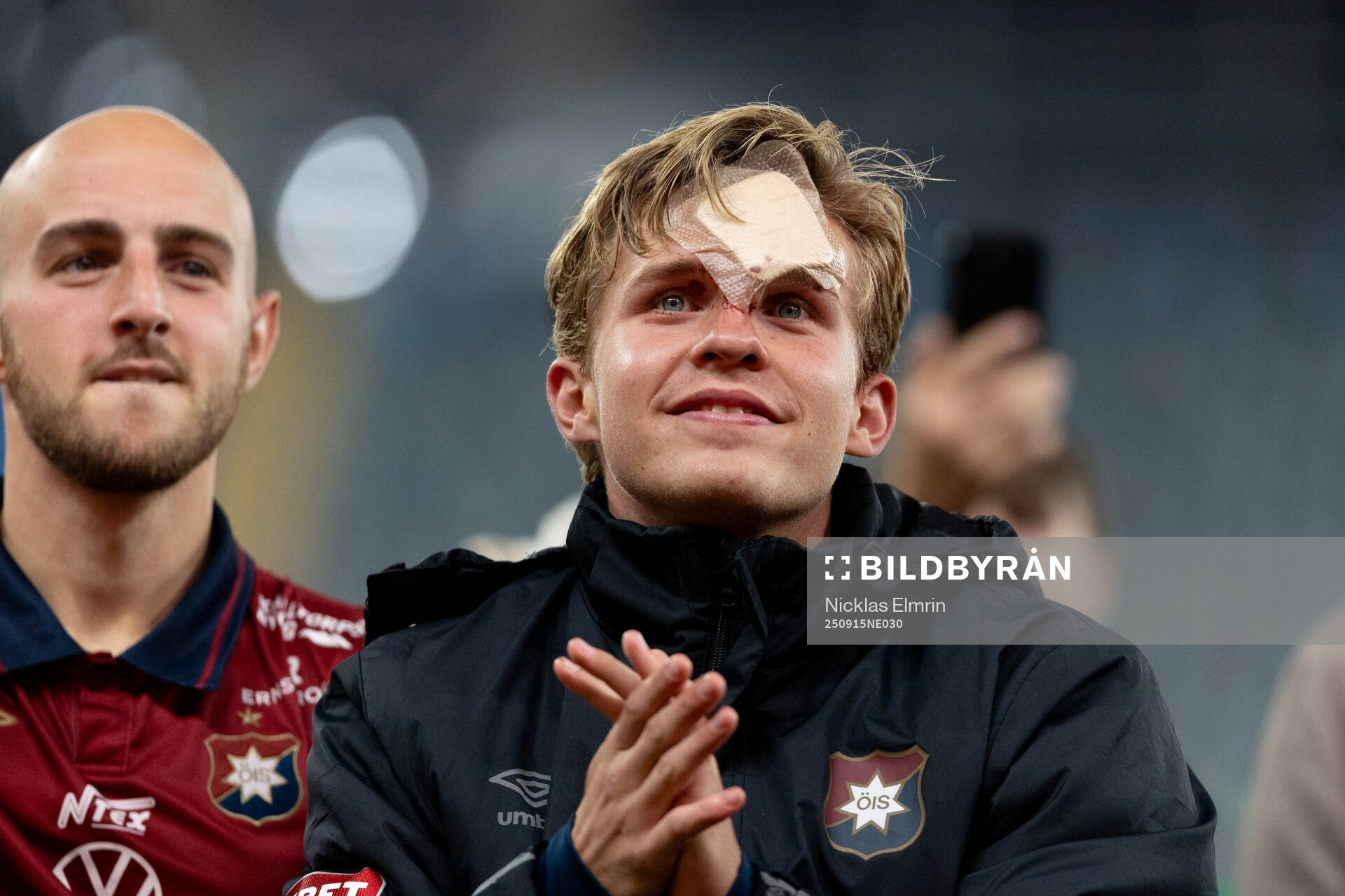 Örgrytes Isak Dahlqvist jublar