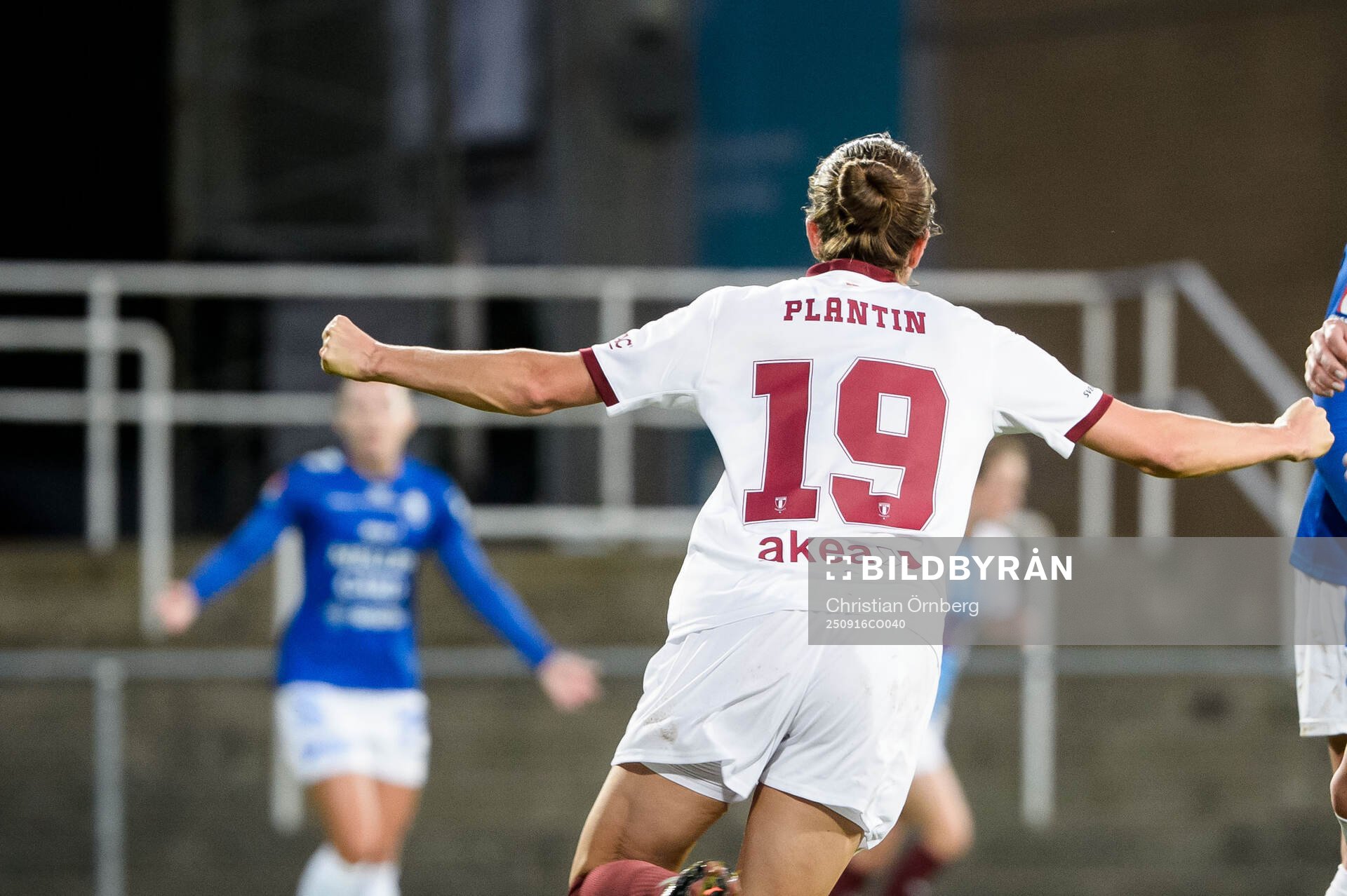 Malmö FFs Anna Plantin jublar