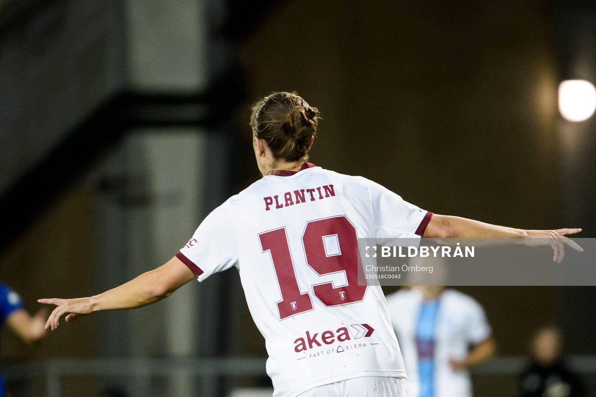 Malmö FFs Anna Plantin jublar