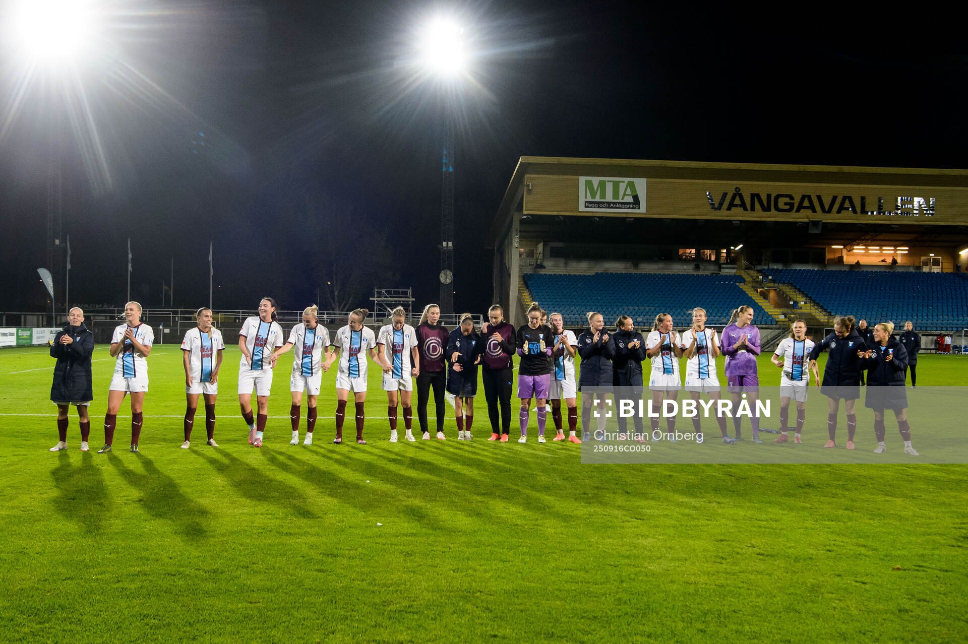 Malmö FFs spelare jublar