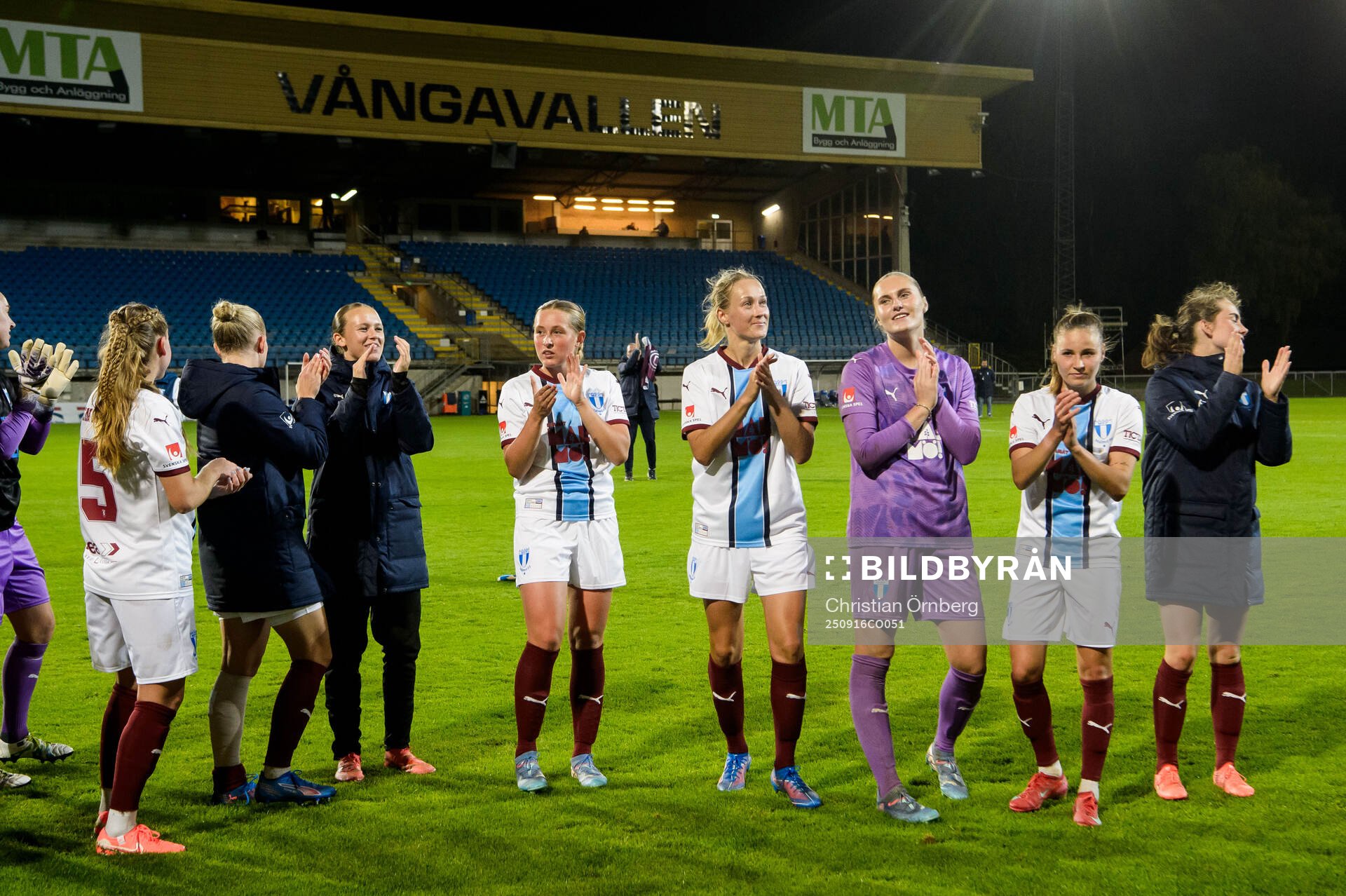 Malmö FFs spelare jublar
