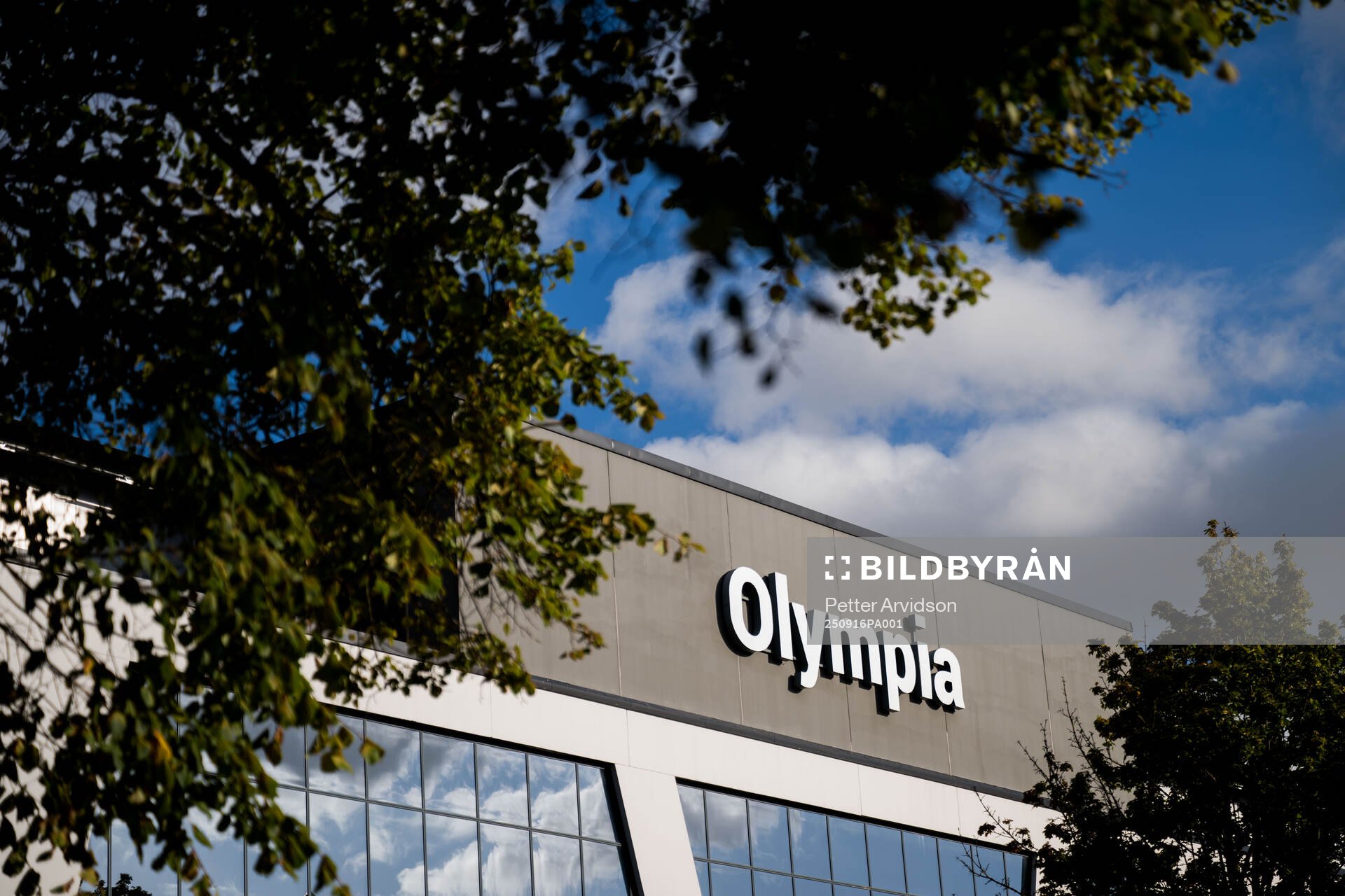 Exteriör vy Olympia