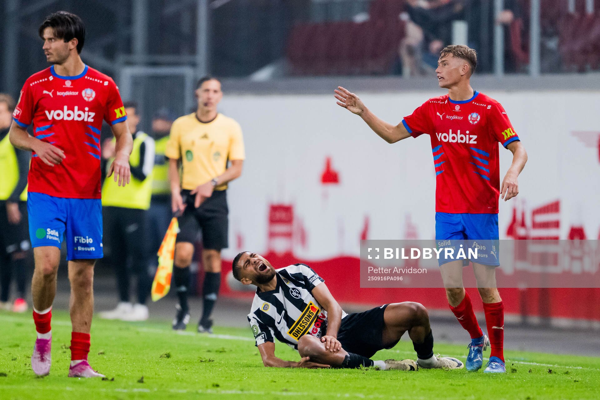 Landskronas Rassa Rahmani och Helsingborgs Benjamin Örn