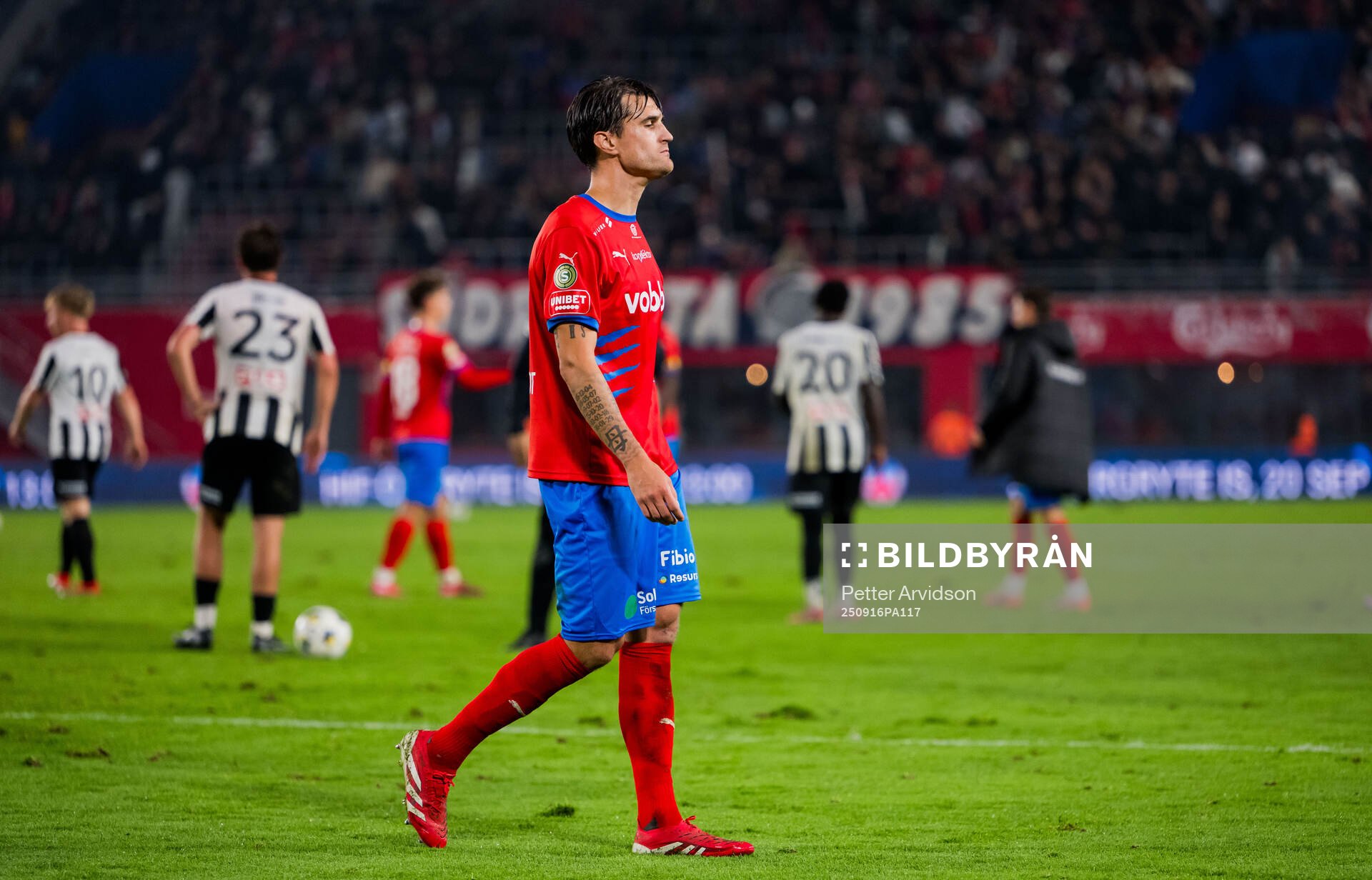 Helsingborgs Jon Birkfeldt deppar