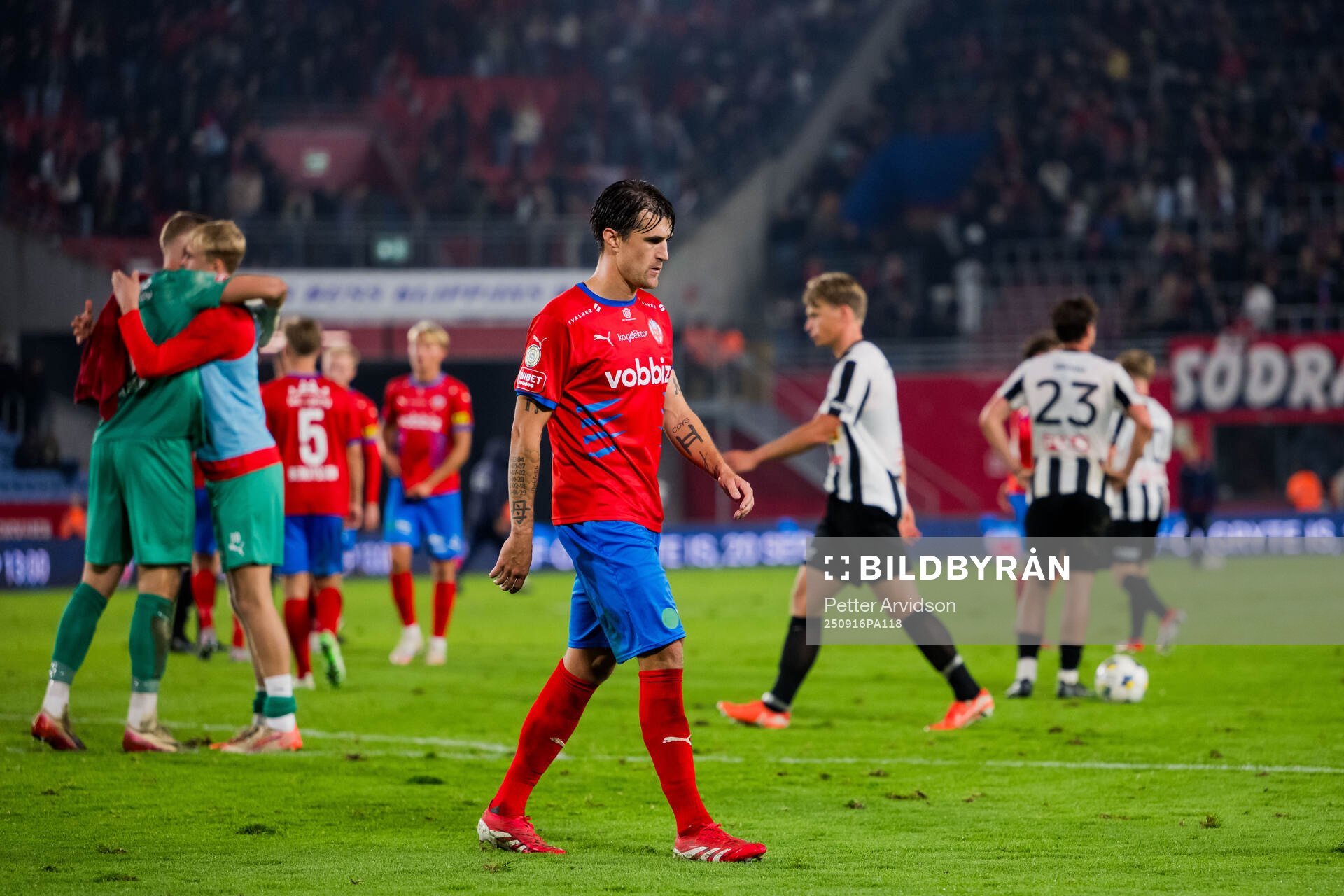 Helsingborgs Jon Birkfeldt deppar