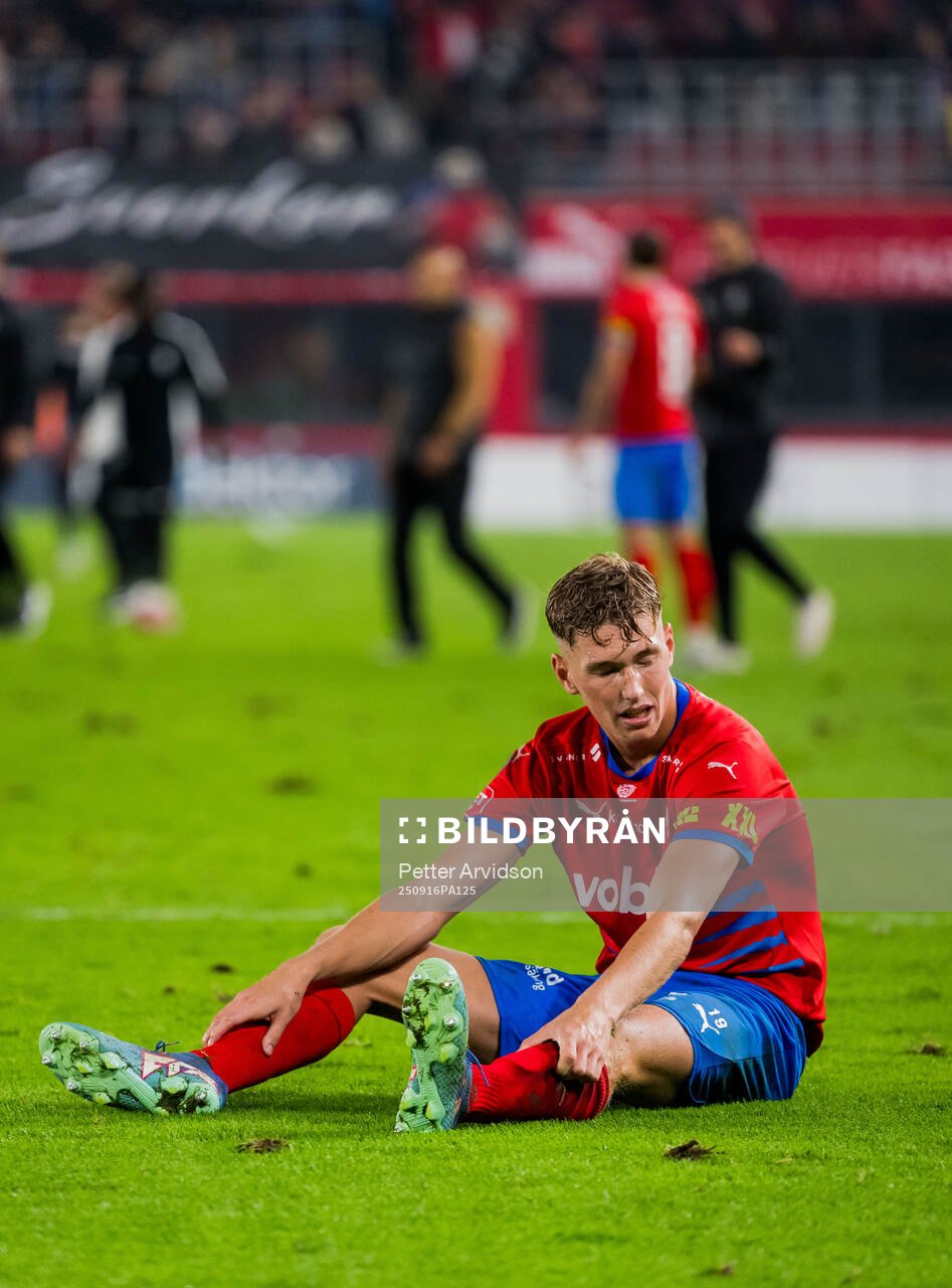 Helsingborgs Benjamin Örn deppar