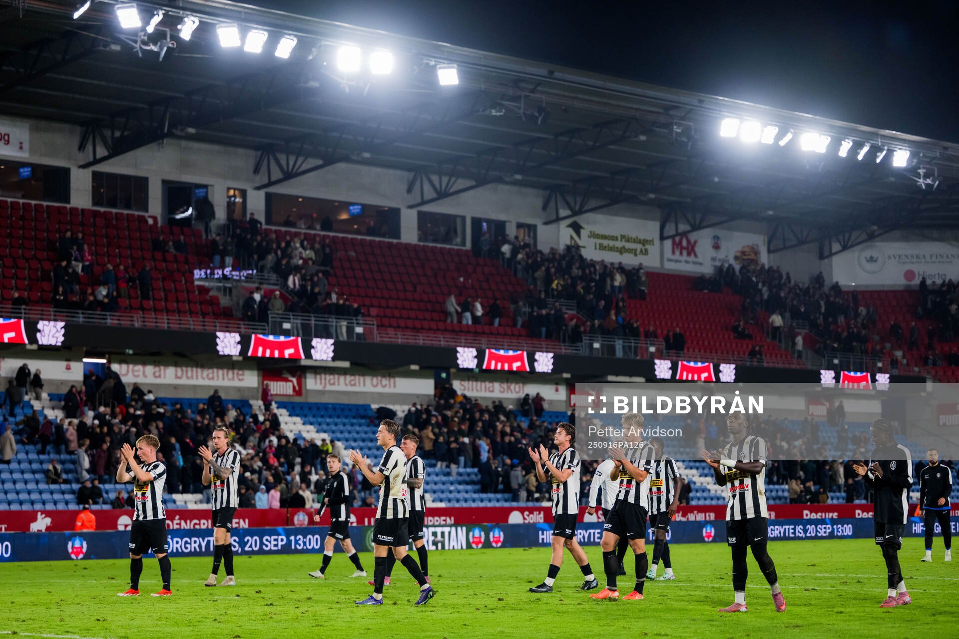 Landskronas spelare deppar