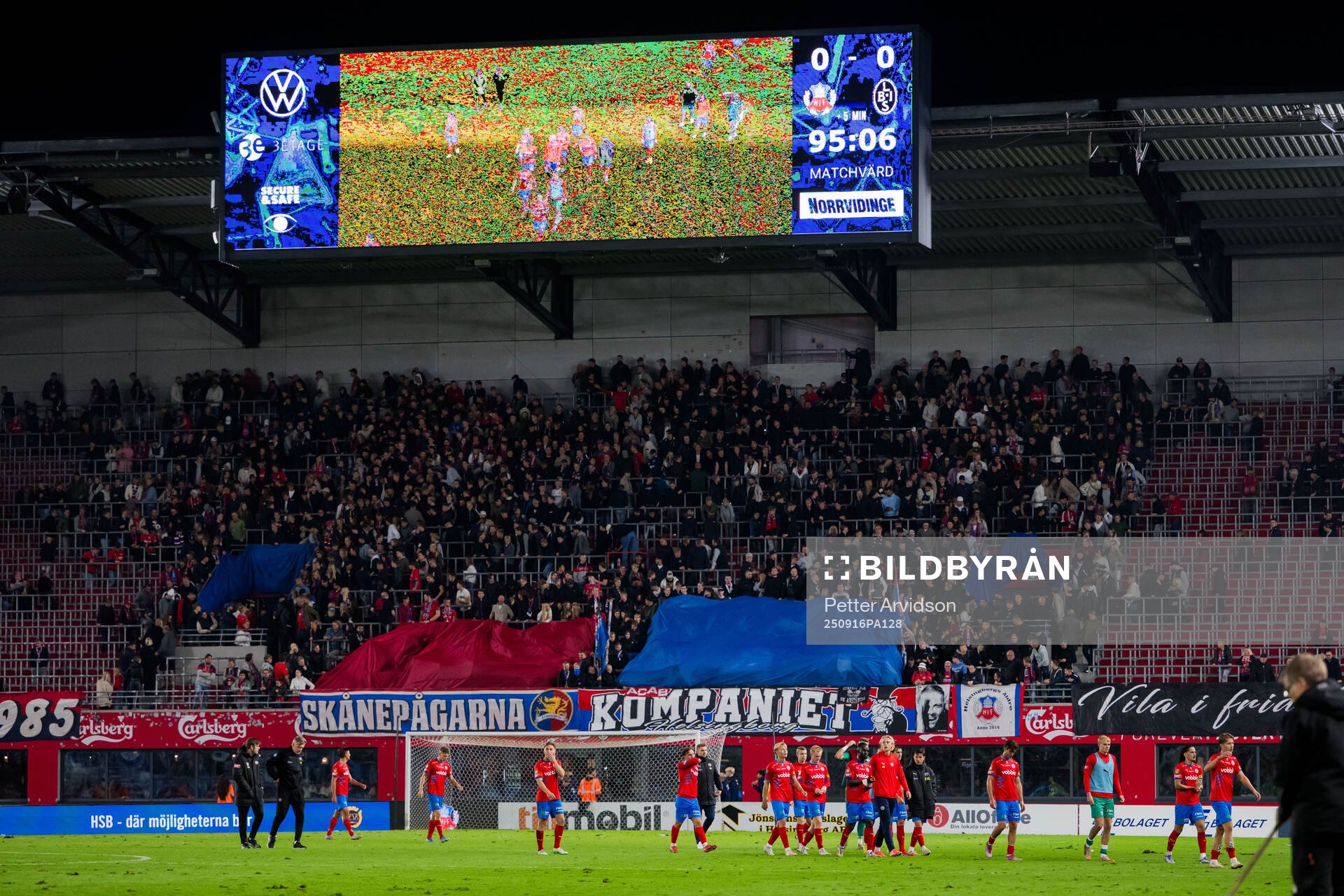 Helsingborgs spelare deppar
