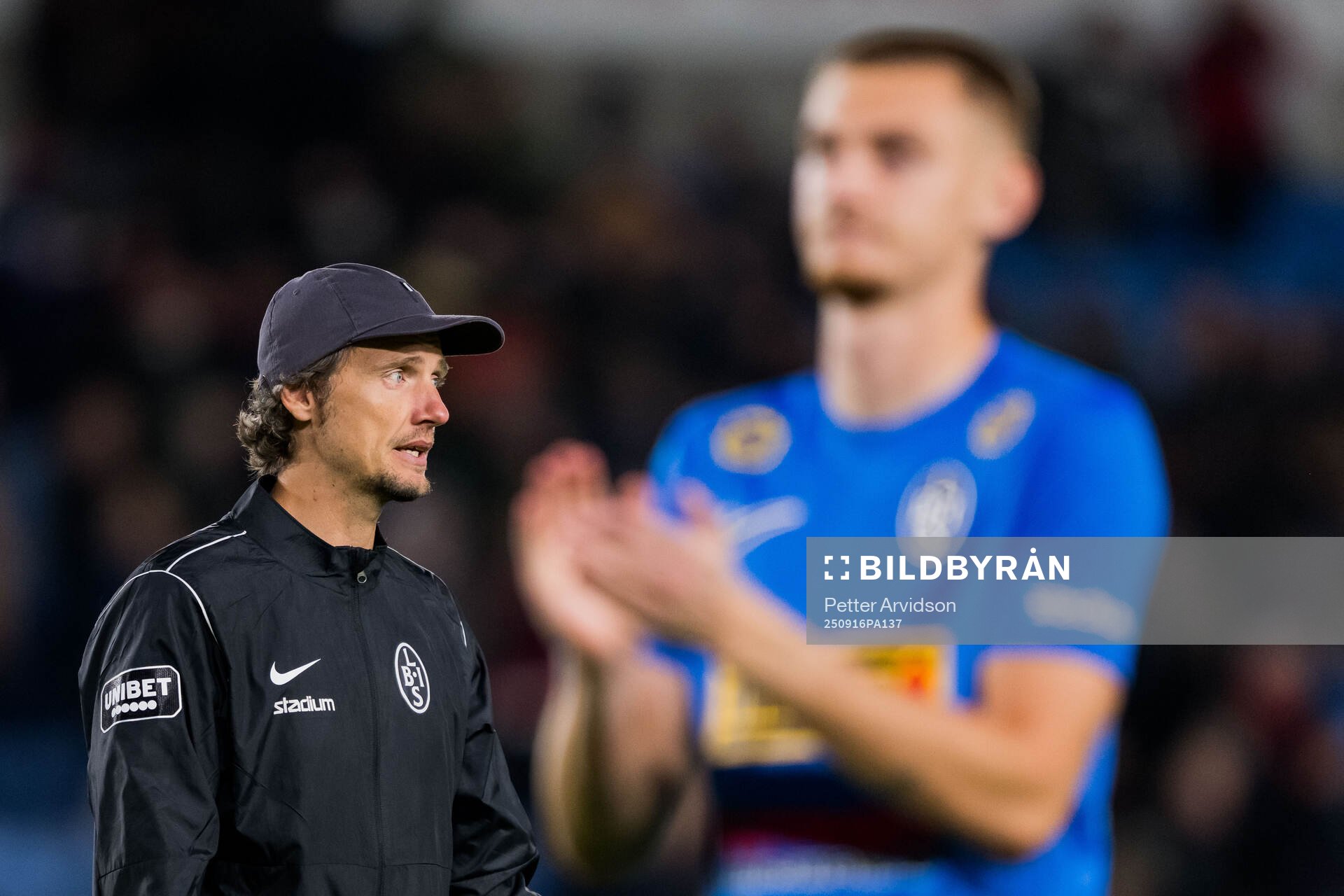 Landskronas tränare Robin Asterhed deppar