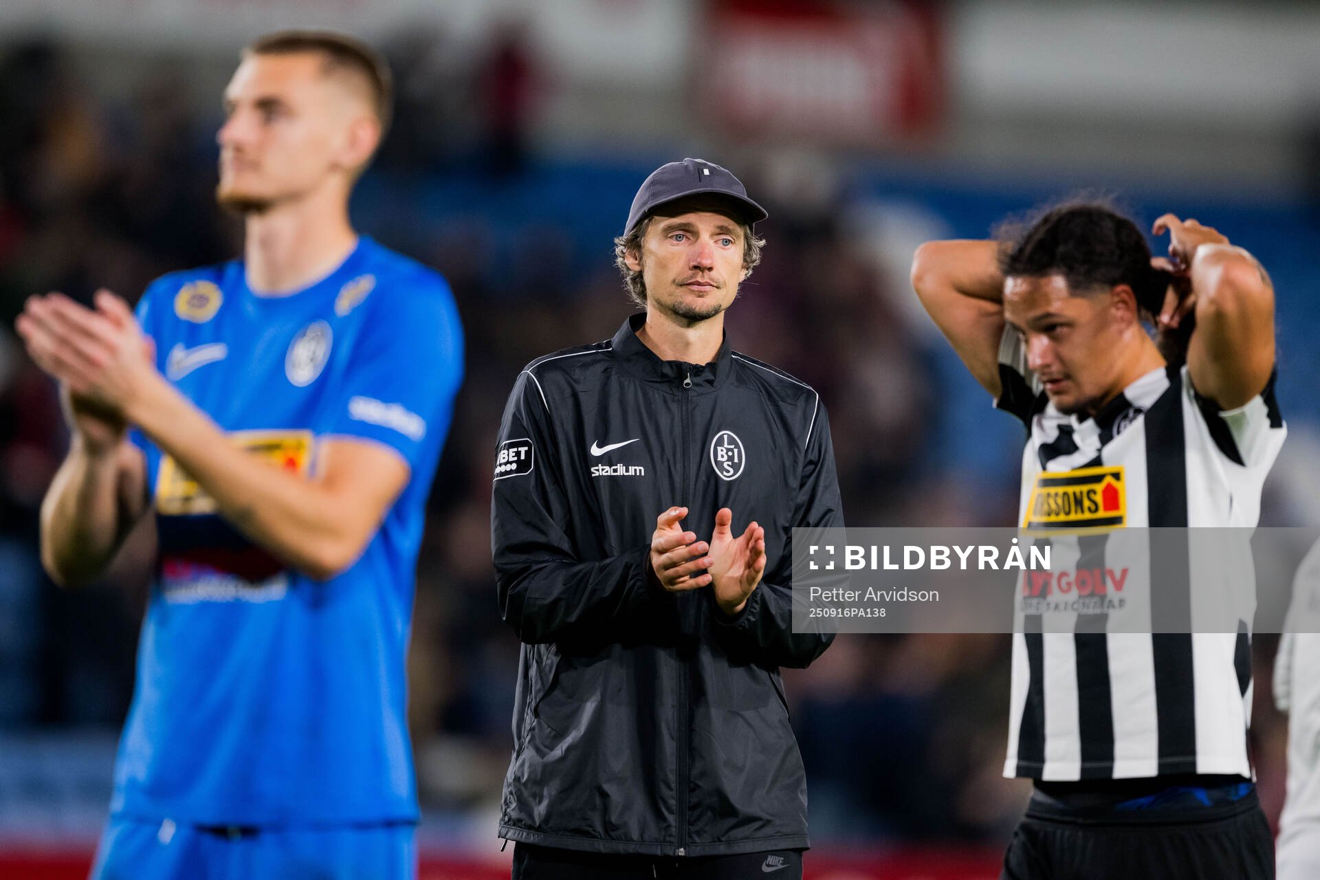 Landskronas tränare Robin Asterhed deppar