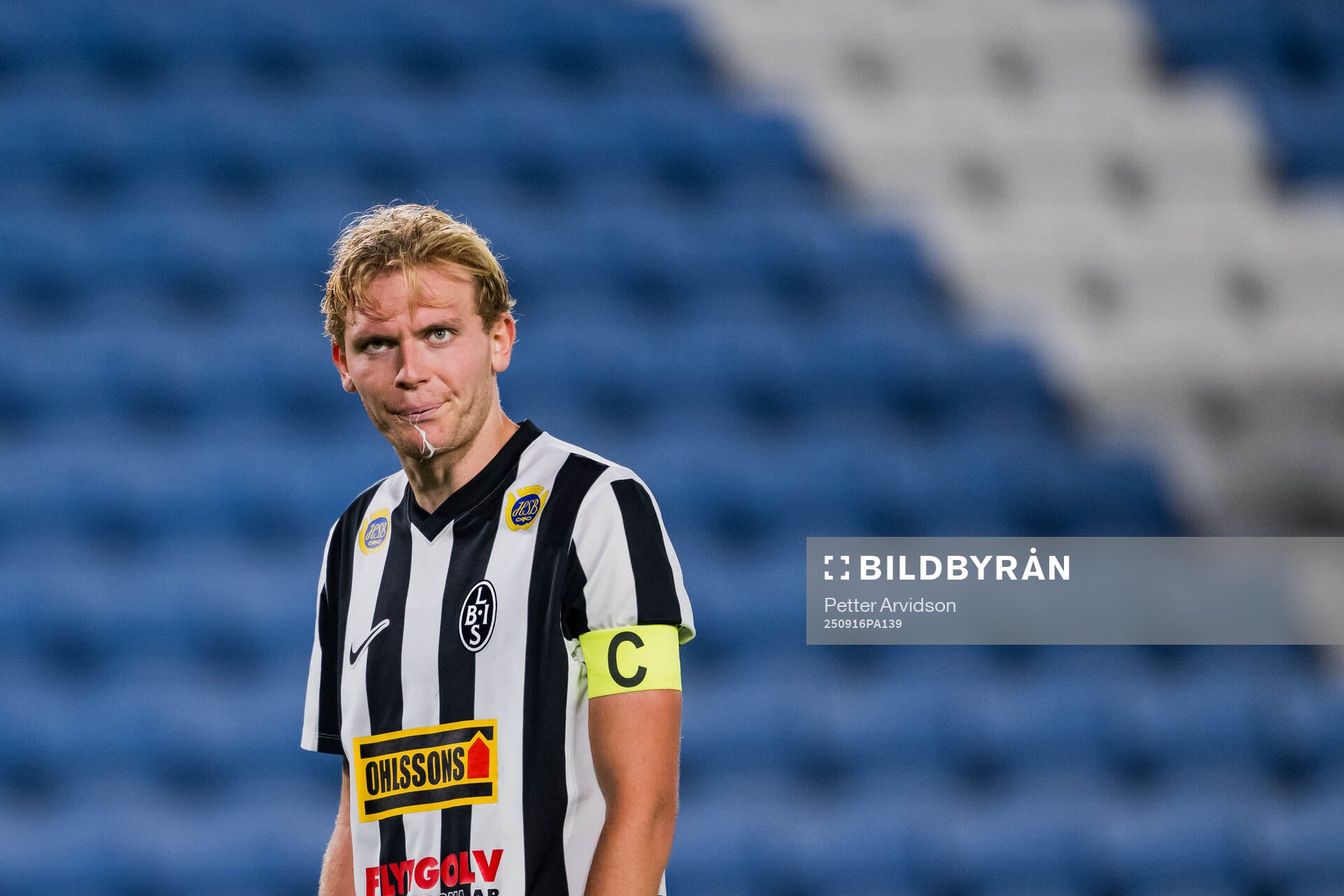 Landskronas Melker Jonsson deppar
