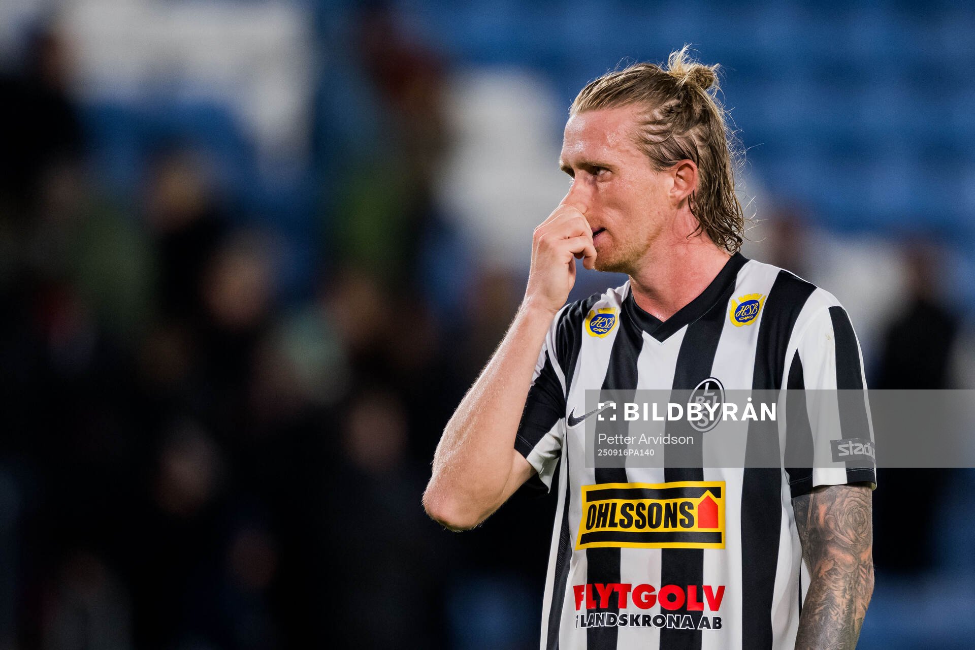 Landskronas Hampus Näsström deppar