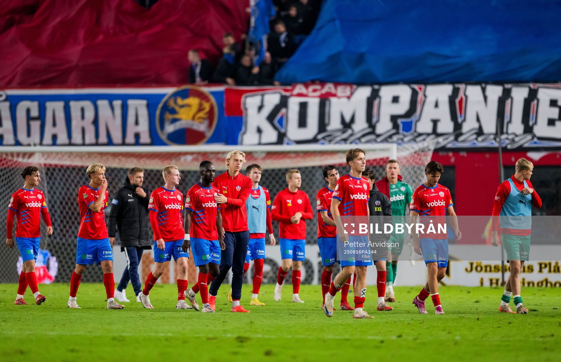 Helsingborgs spelare deppar