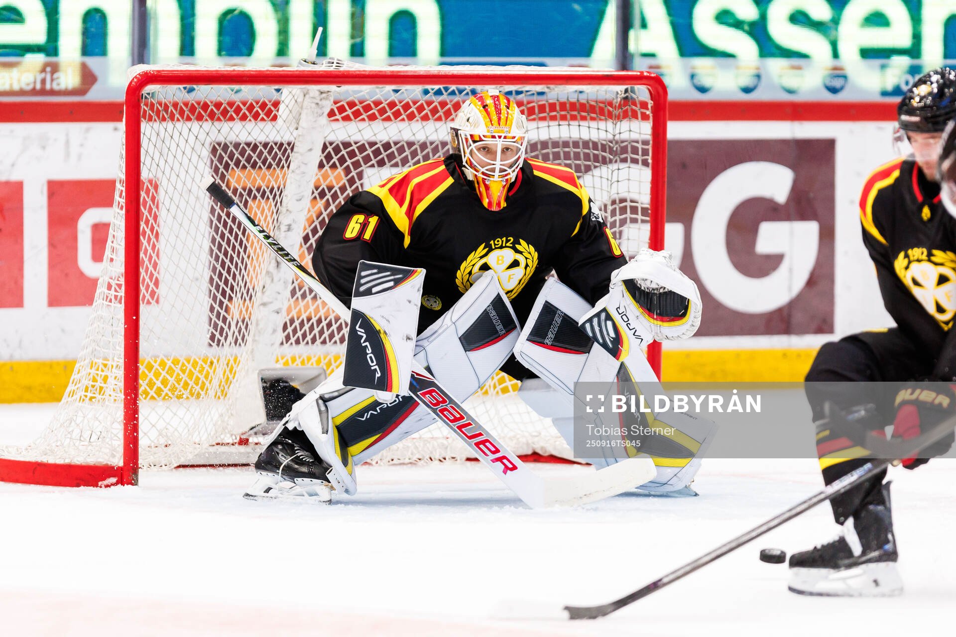 Brynäs målvakt Collin Delia