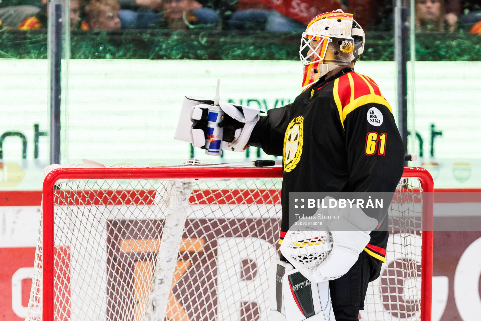Brynäs målvakt Collin Delia
