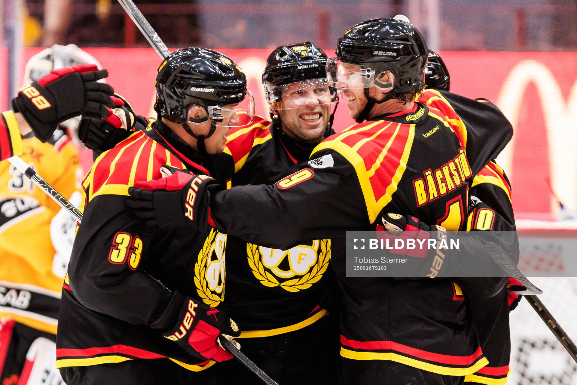 Brynäs Jakob Silfverberg, Greg Scott och Nicklas
